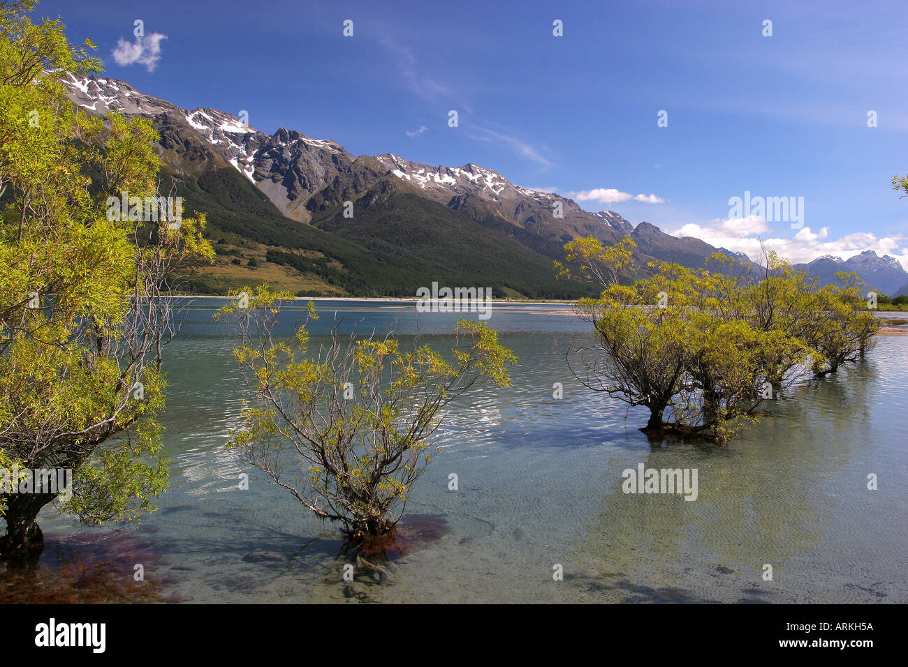 LAKE WAKATIPU, GLENORCHY, NEW ZEALAND SOUTH ISLAND Stock Photo - Alamy