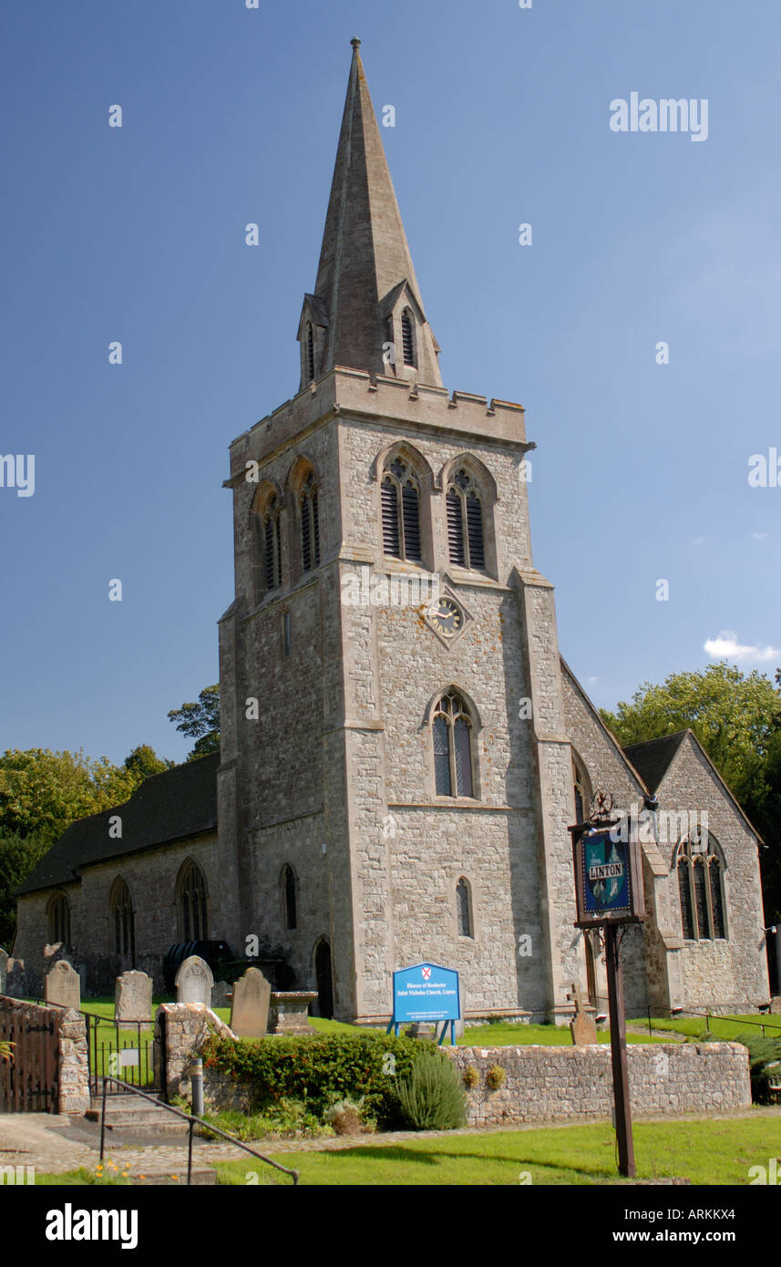 Linton church graveyard hi-res stock photography and images - Alamy