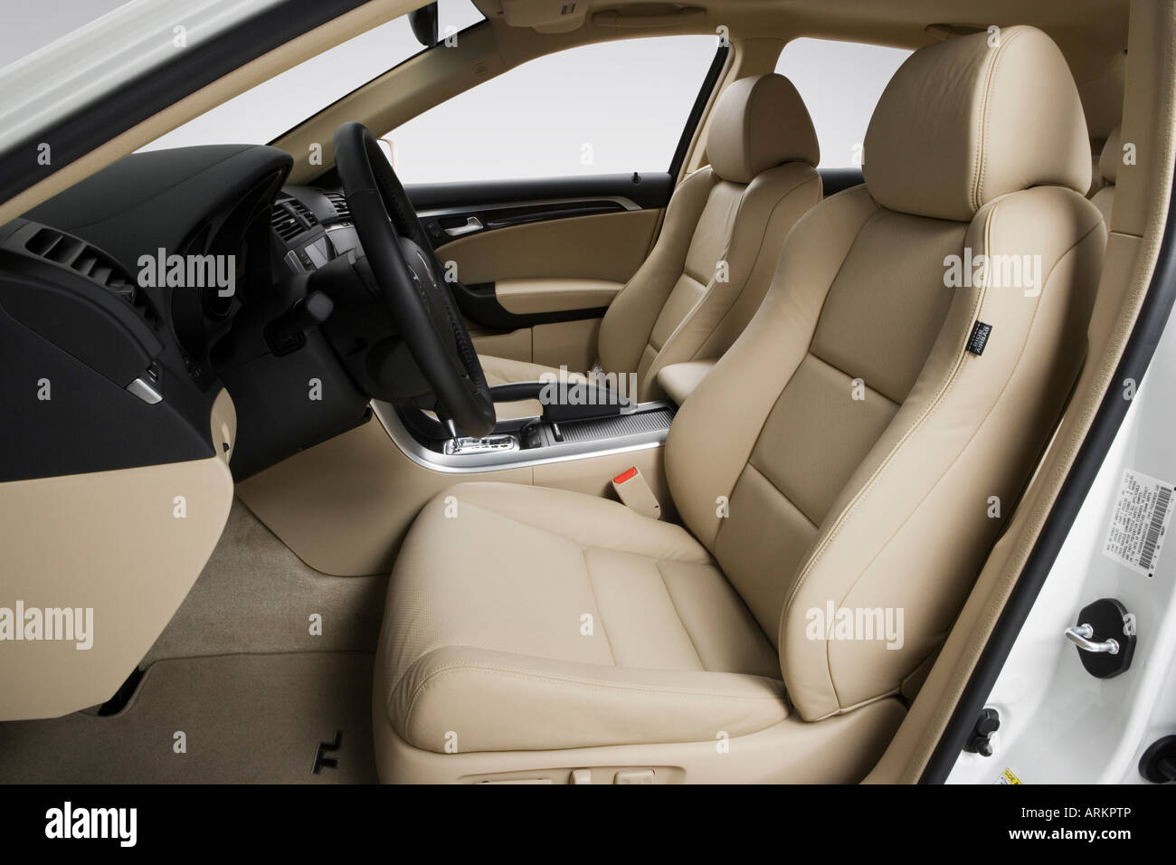 2008 Acura TL in White - Front seats 