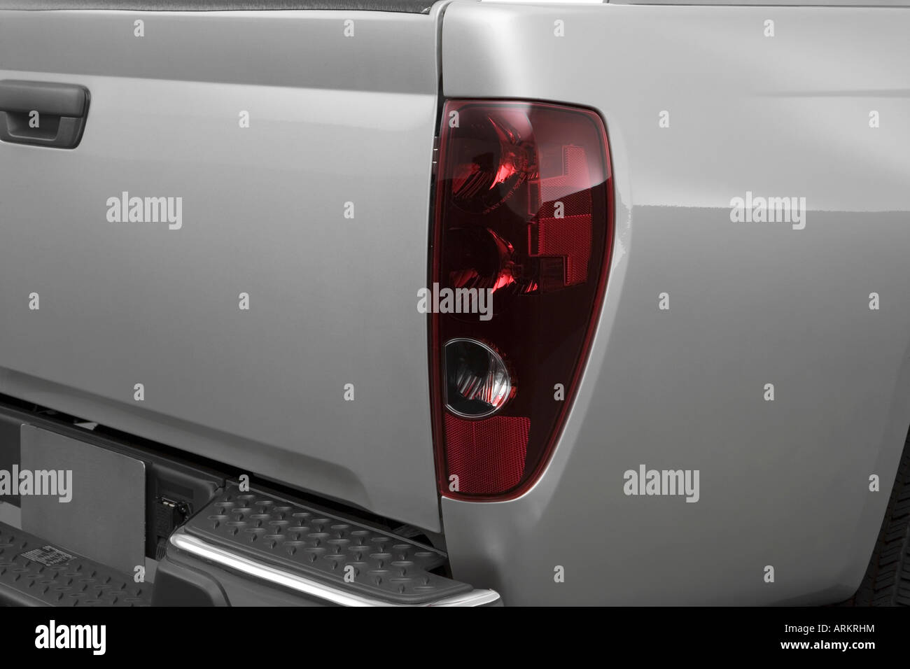 2008 Chevrolet Colorado LT in Silver - Tail light Stock Photo - Alamy