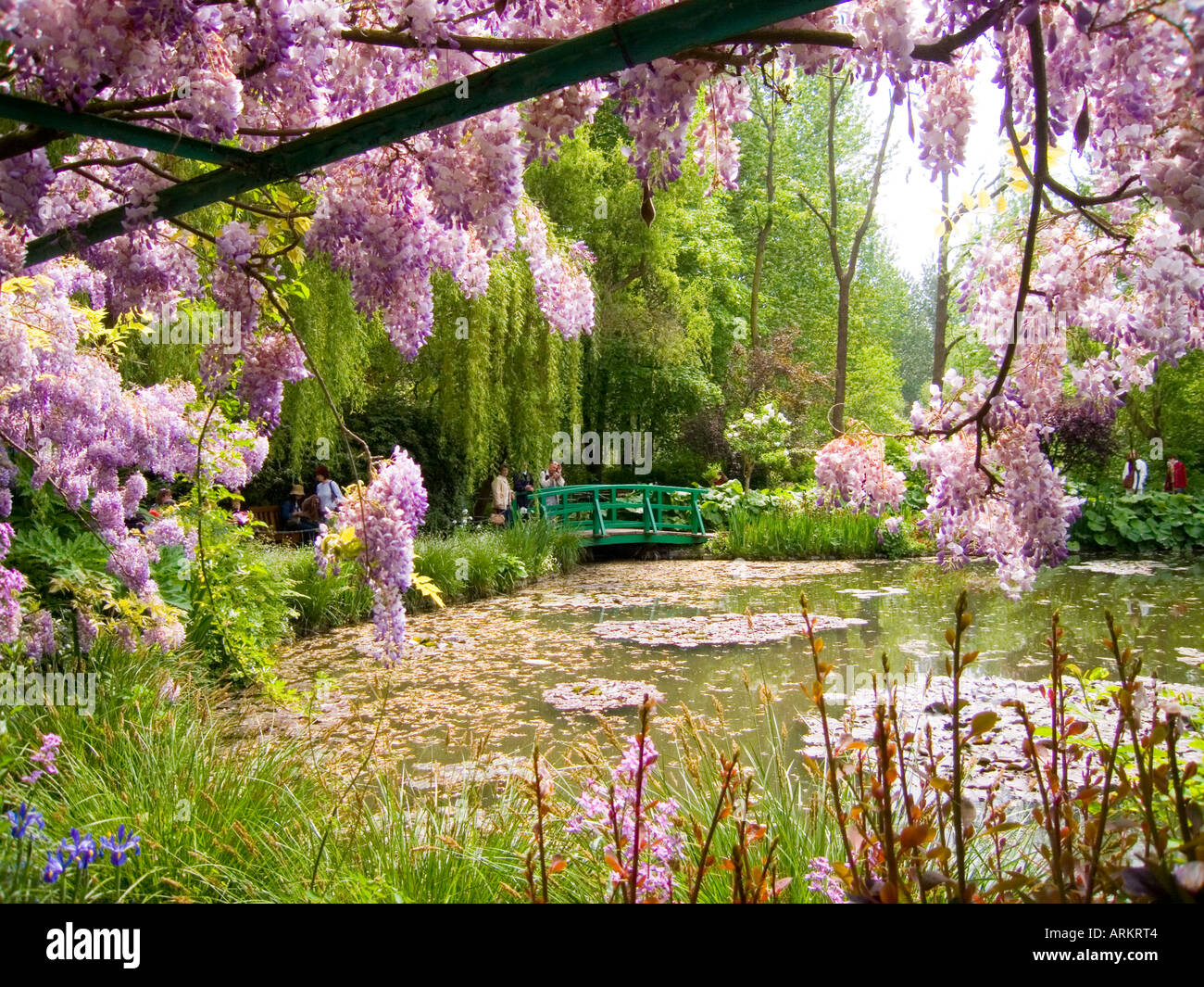 Fabelhafte Giverny Garten Monet Bilder