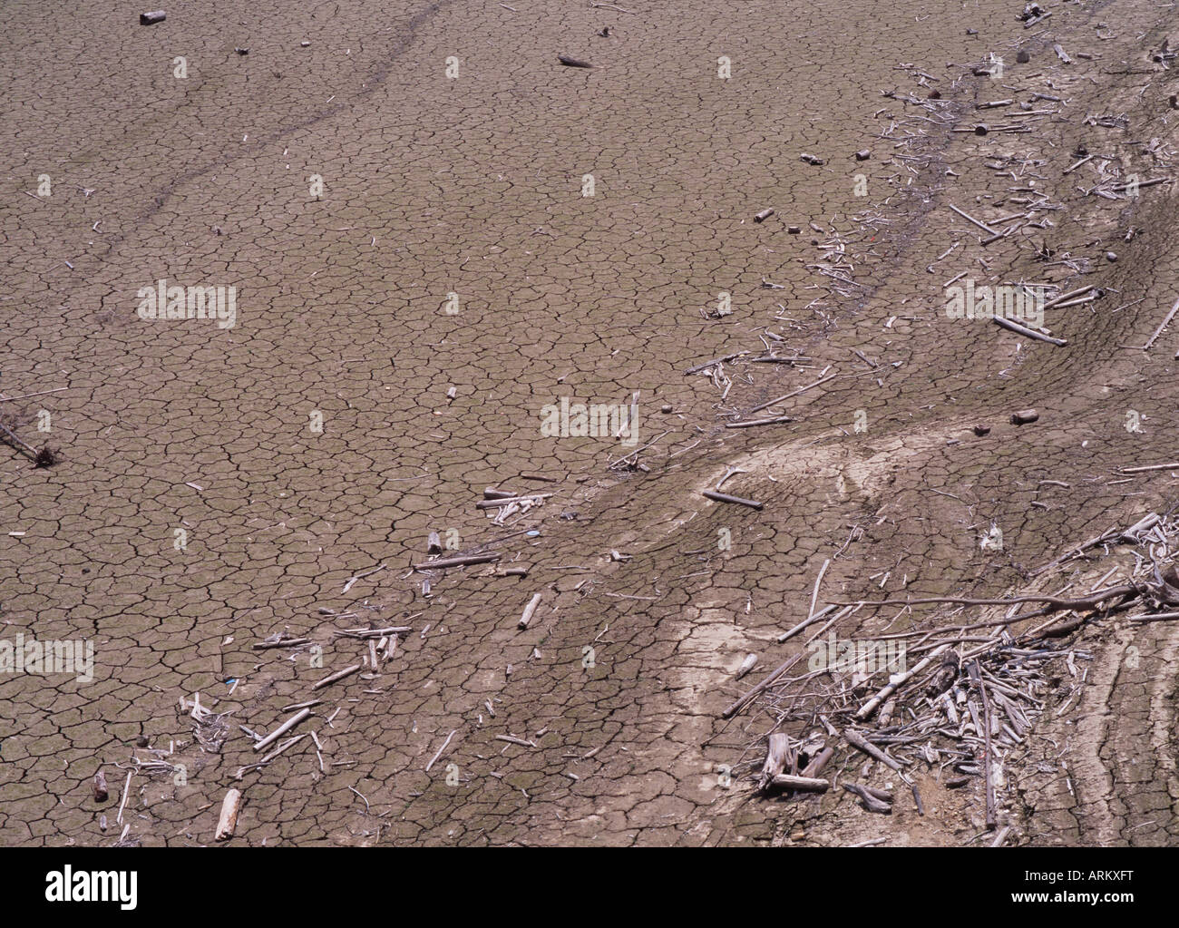 Drought Cracked Land, Global Warming Stock Photo - Alamy