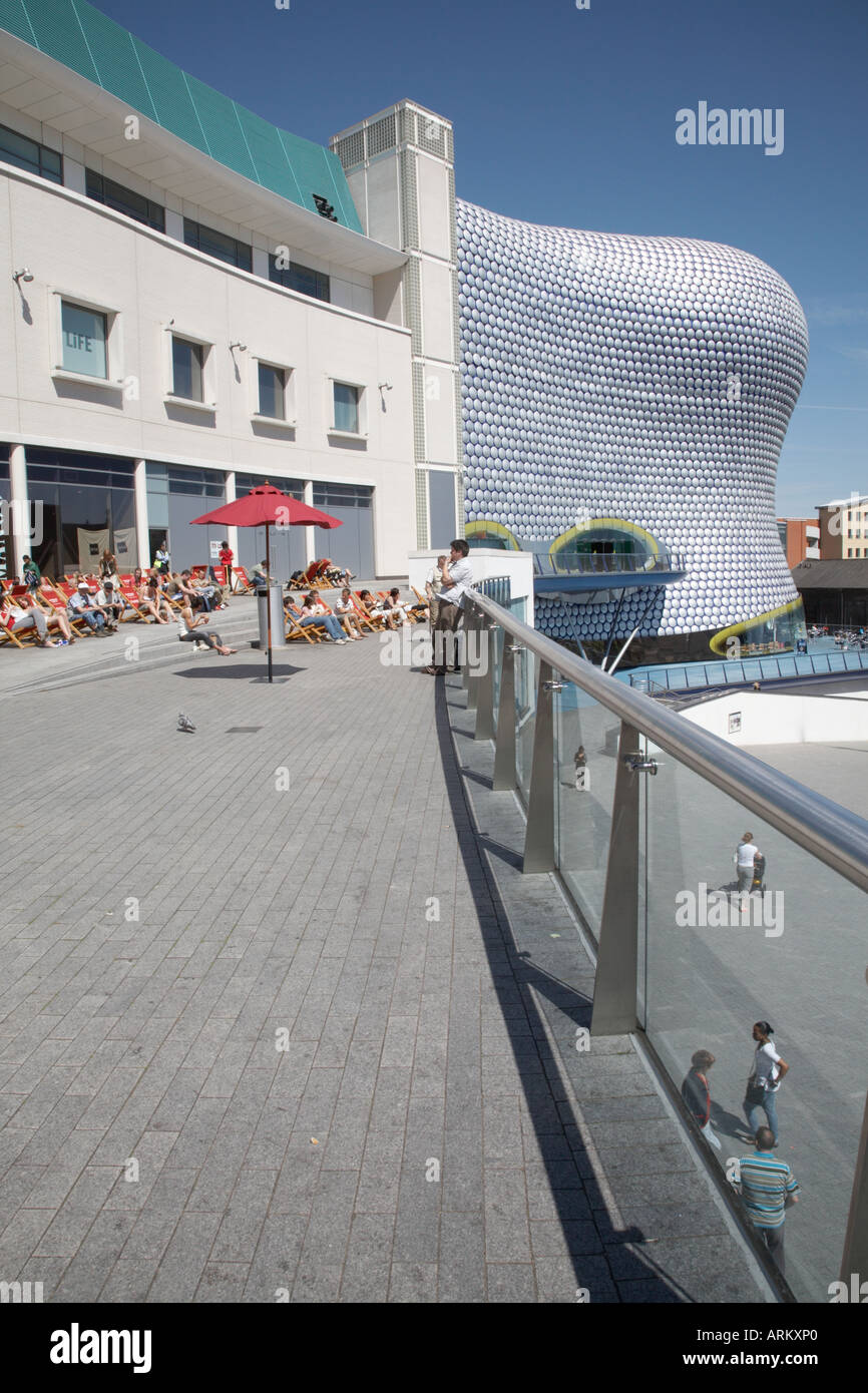 the new Bullring shopping centre redevelopment Birmingham city centre West Midlands central