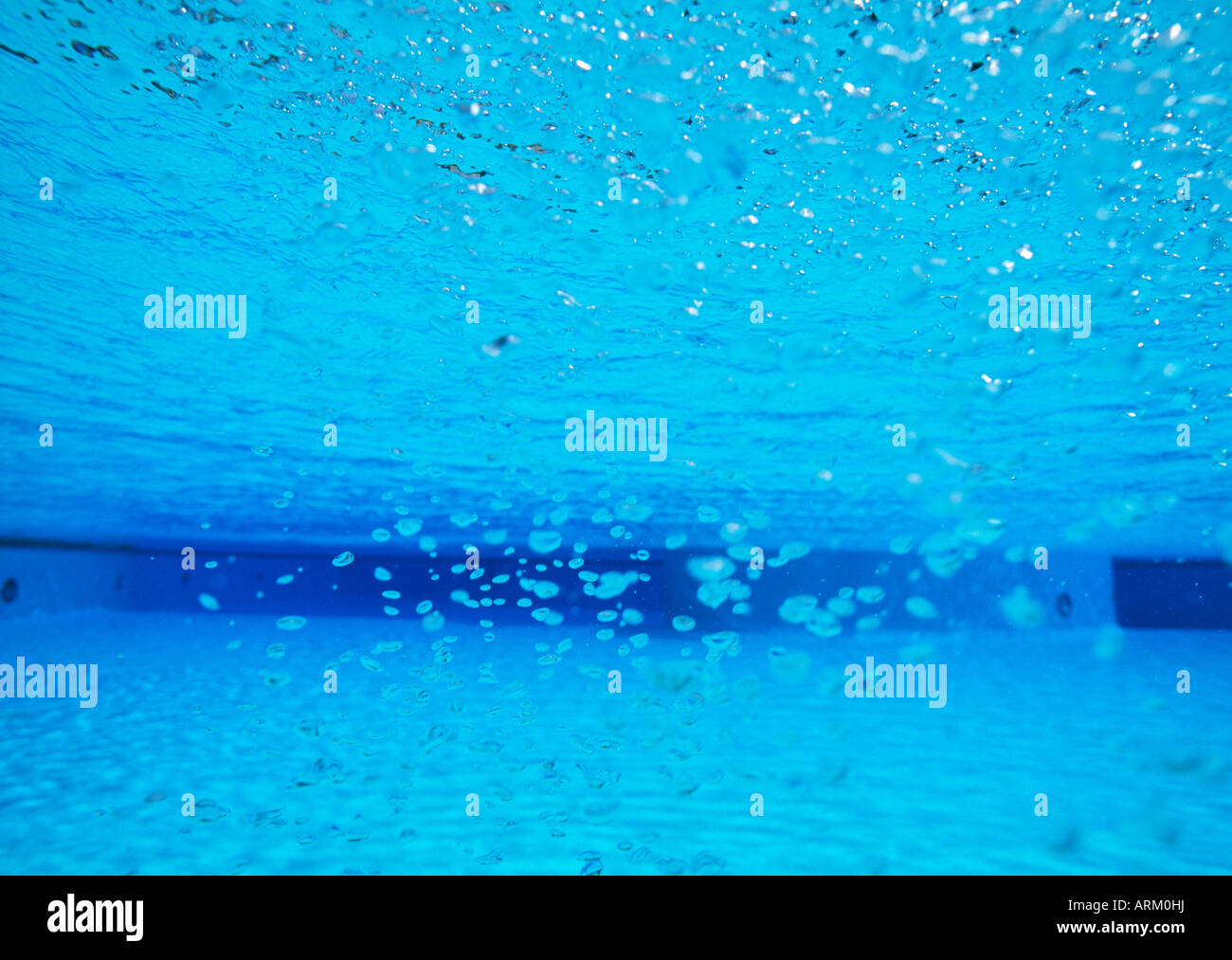 Underwater Bubbles, Swimming Pool Stock Photo Alamy