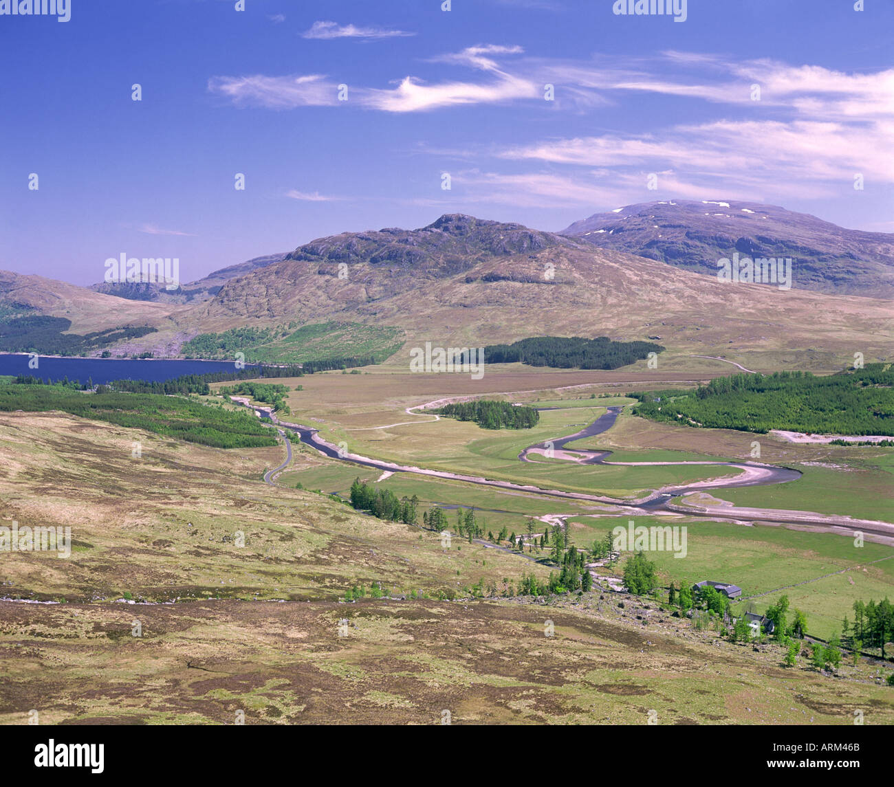 Loch Laggan and Moy Stock Photo Alamy
