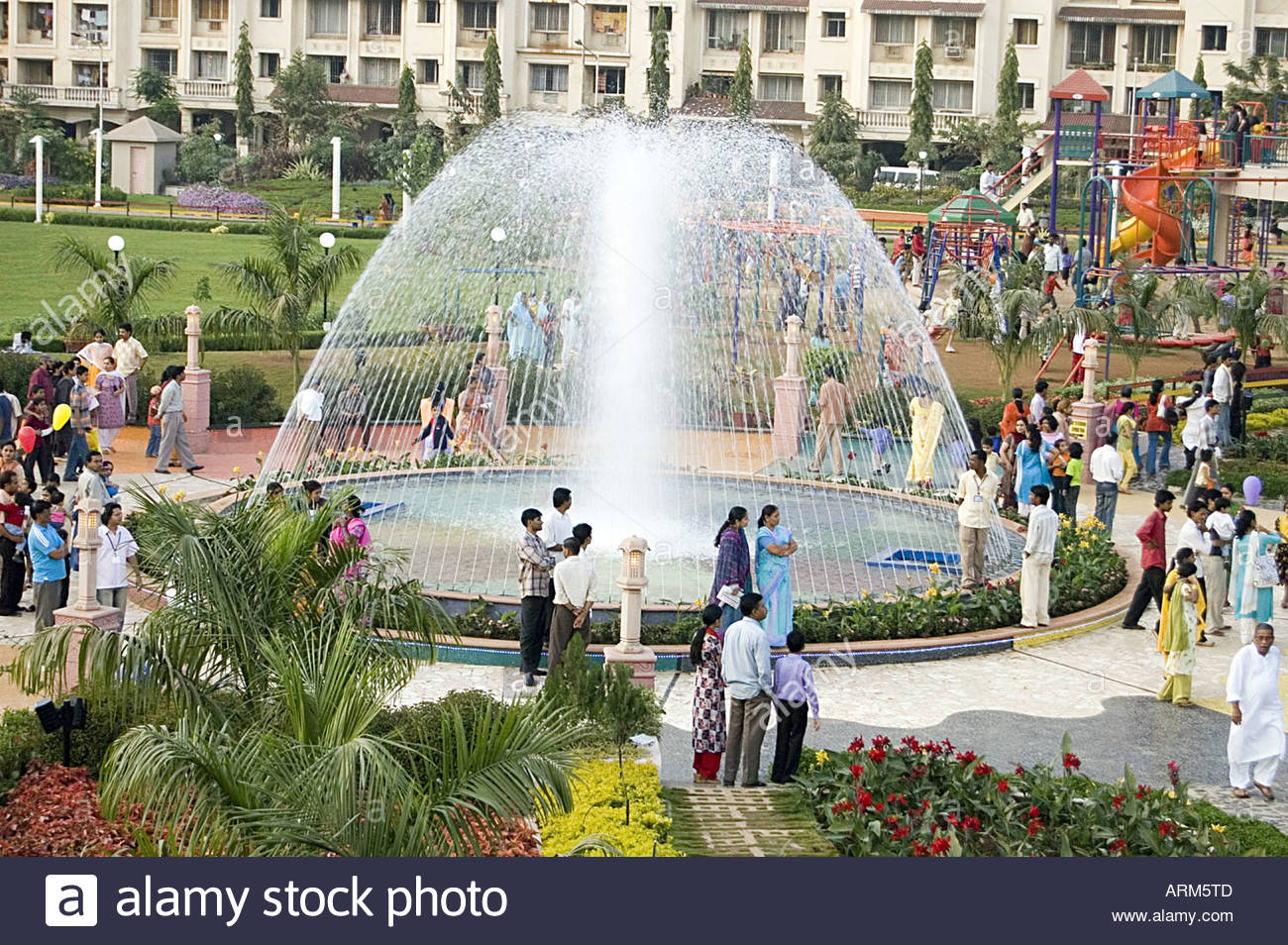 TNK101092 Dream Park Thakur Village Kandivali east in Bombay now Stock