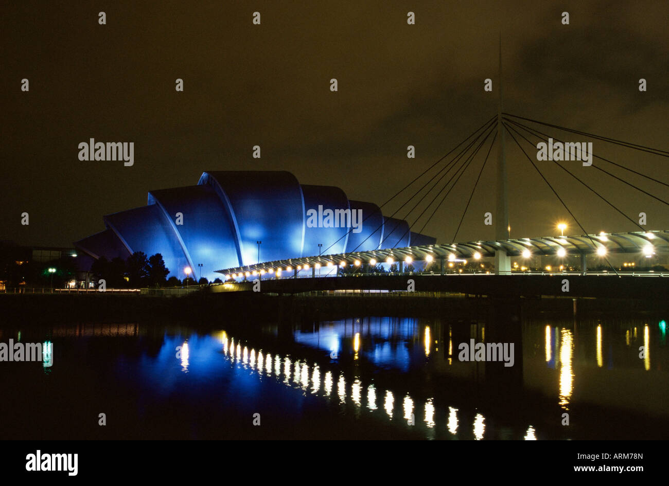 The Clyde Auditorium, by the Exhibition and Conference Centre, designed