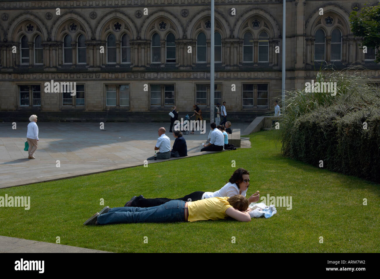 Bradford city centre West Yorkshire Stock Photo - Alamy