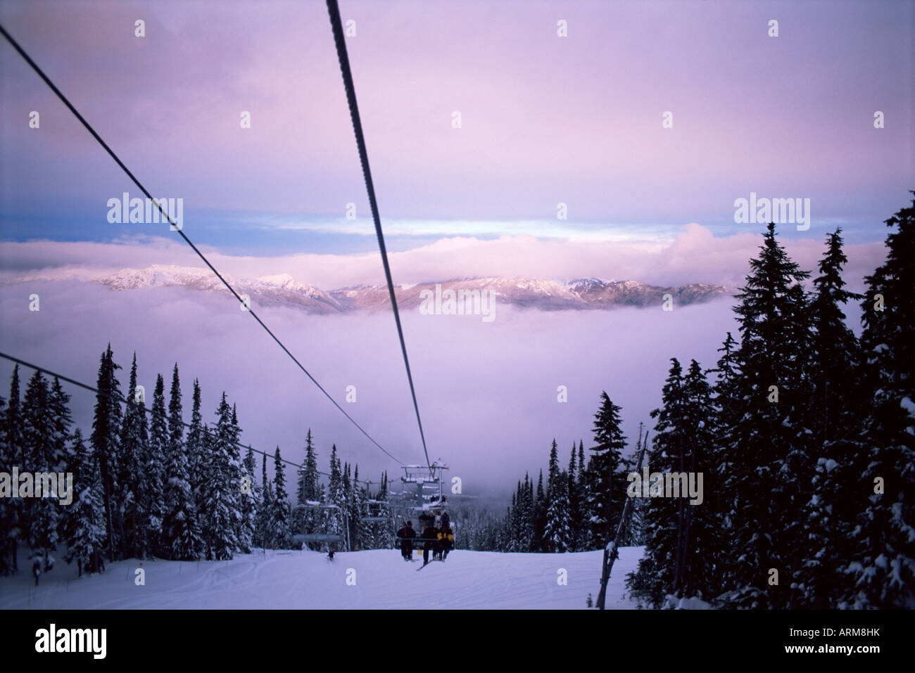 Whistler peak chair hires stock photography and images Alamy