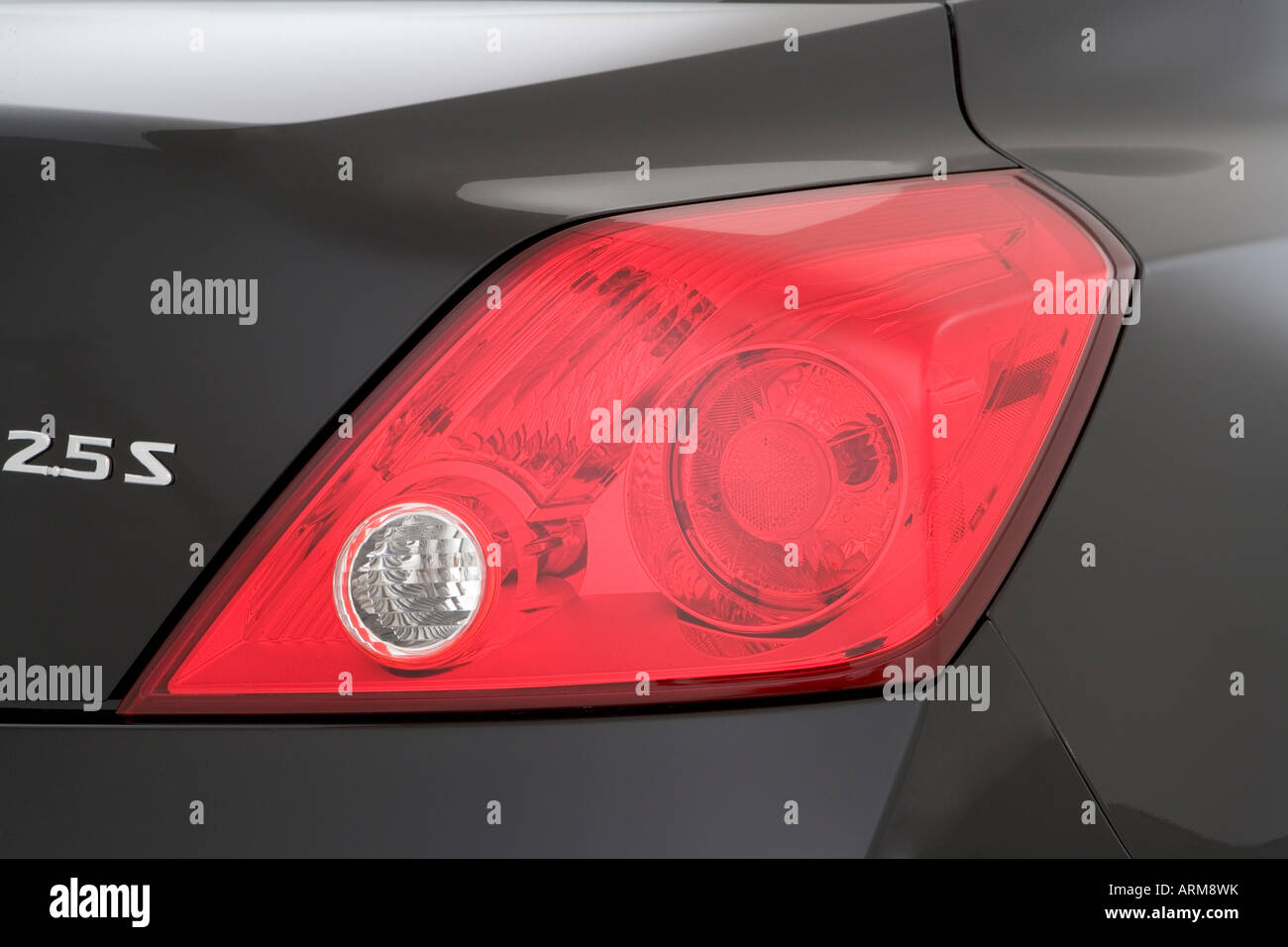 2008 Nissan Altima 2.5 S in Black Tail light Stock Photo Alamy