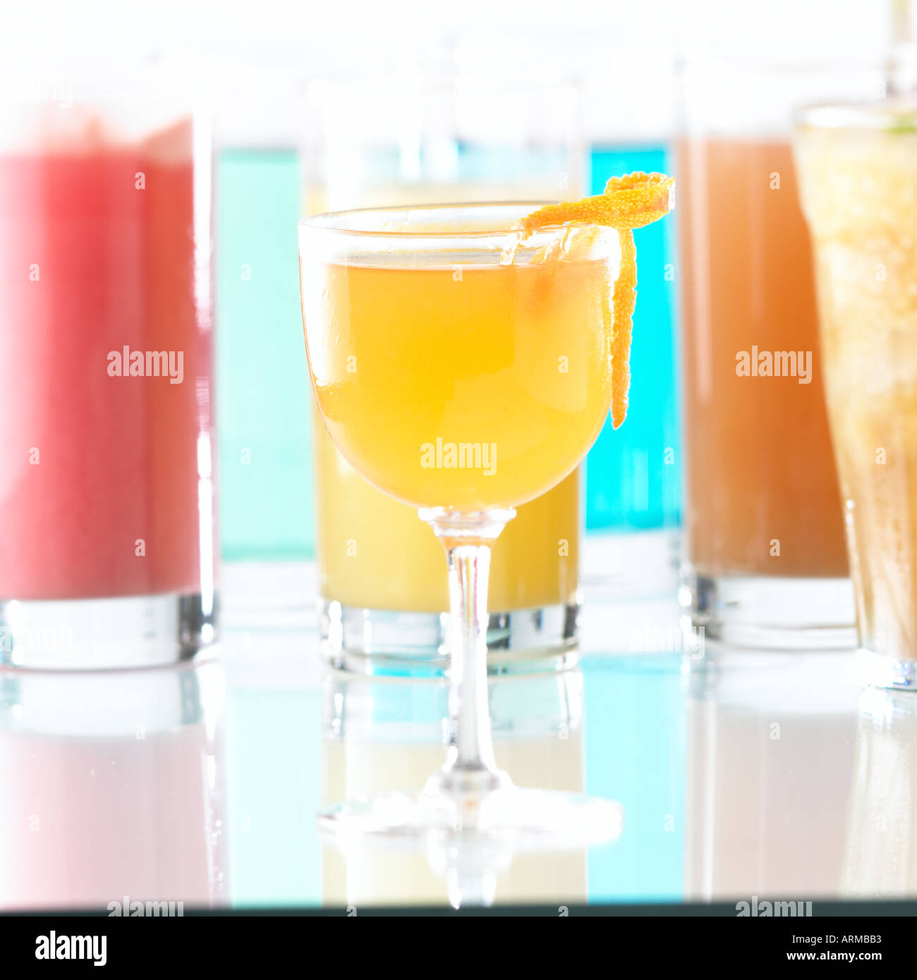 Cocktail Santa Maria Brandy Triple Sec lemon juice ice orange rind