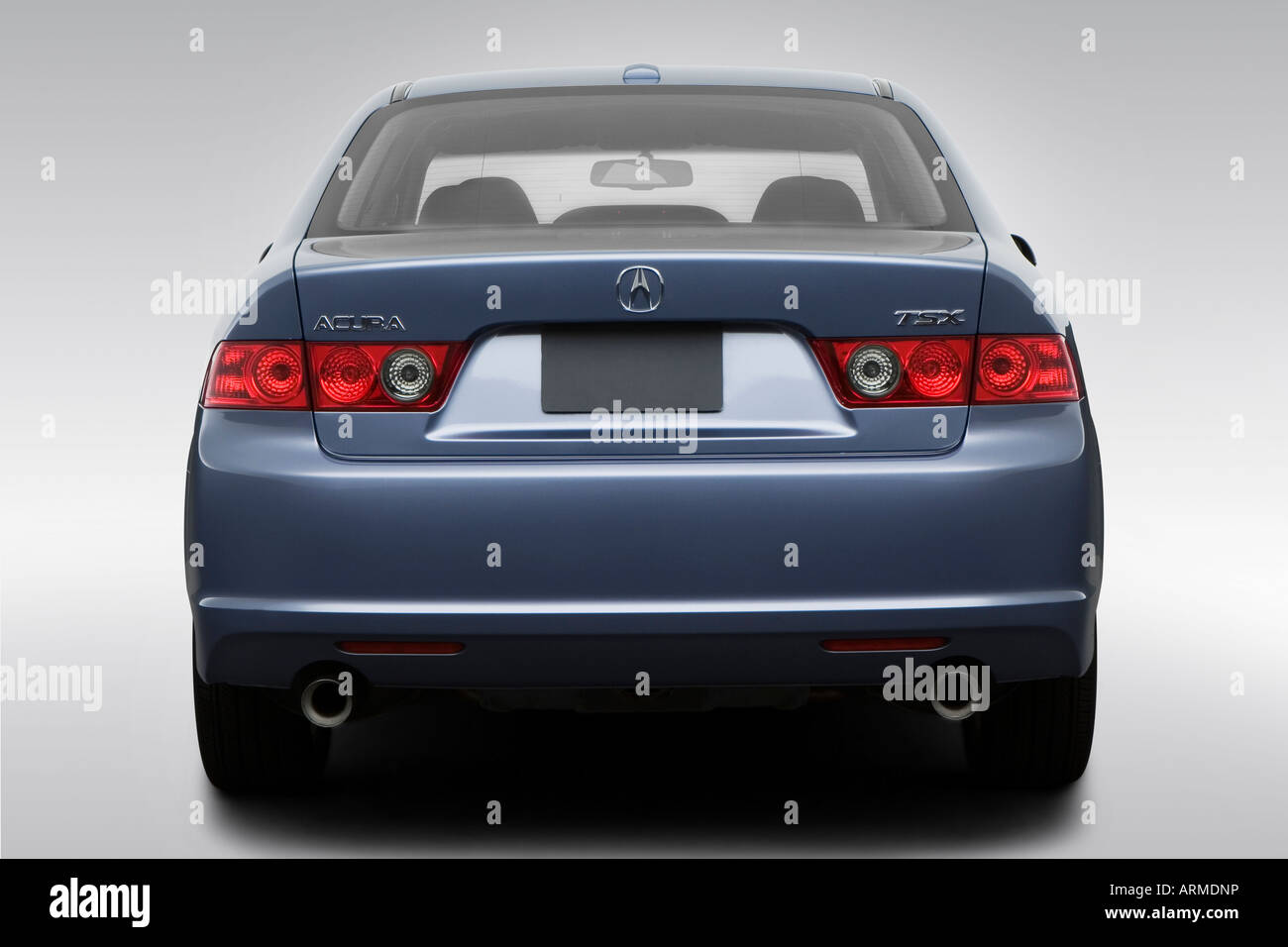 2007 Acura TSX in Red - Engine Stock Photo - Alamy