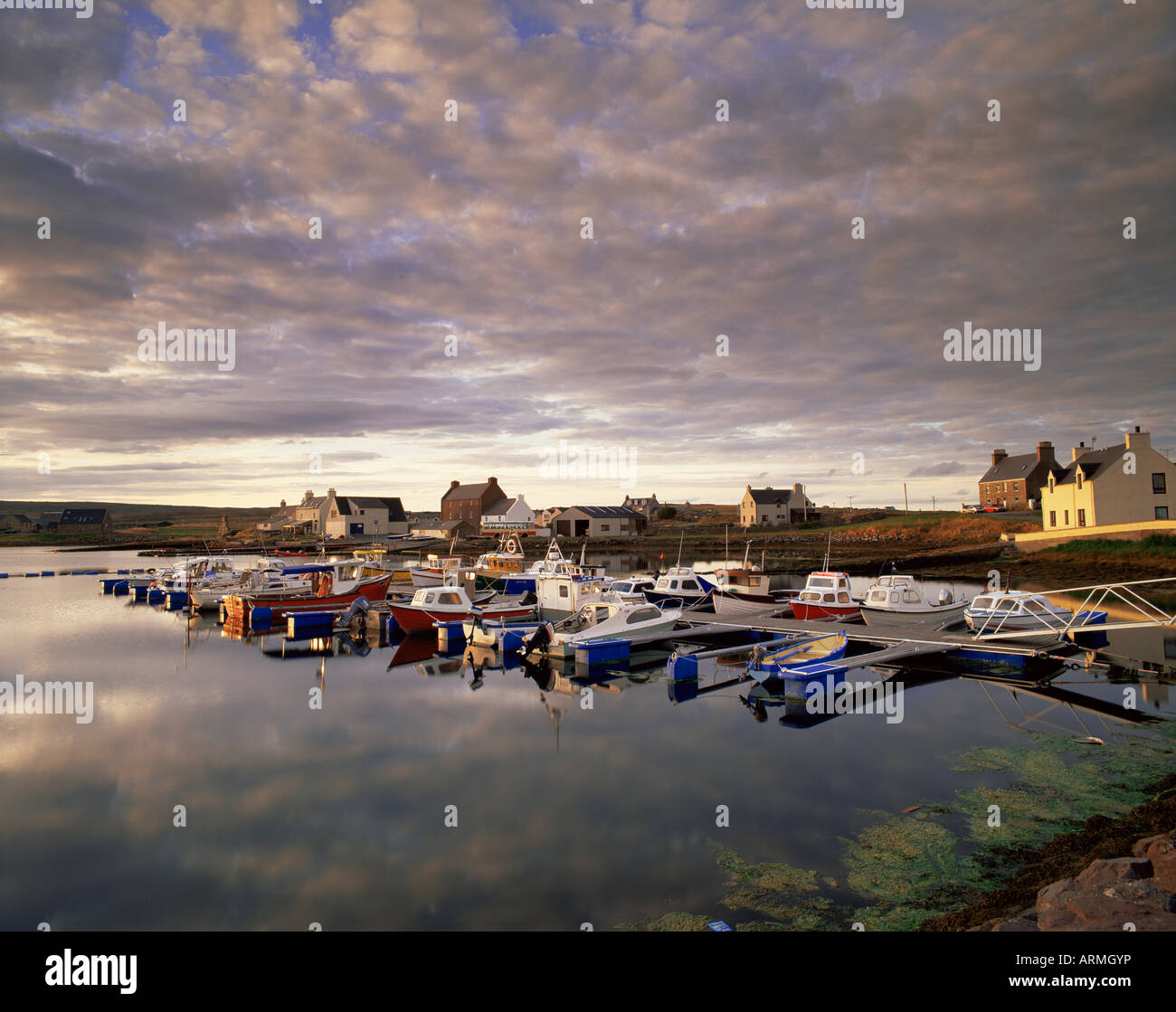 Walls, West Mainland, Shetland Islands, Scotland, United Kingdom, Europe Stock Photo