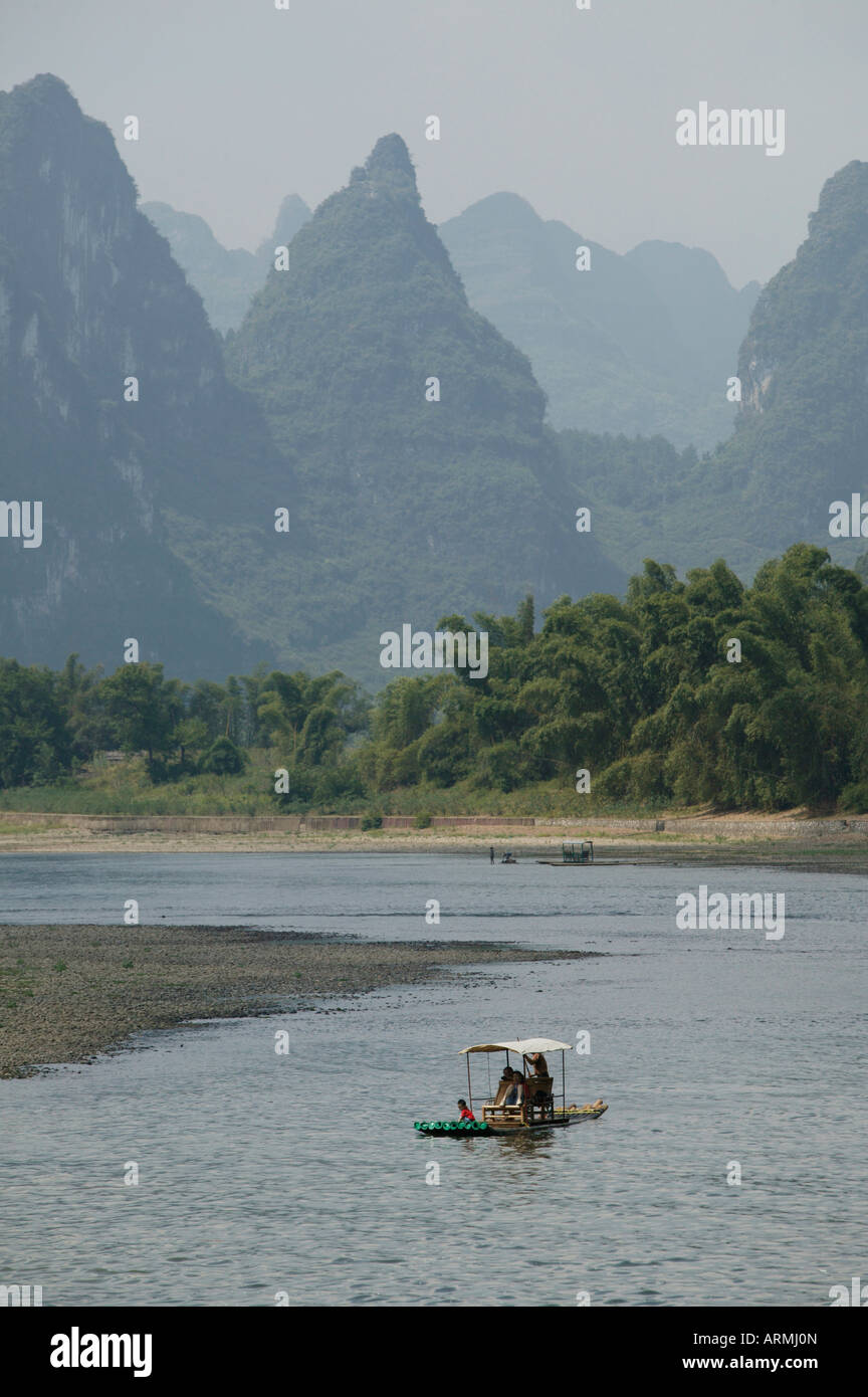 Li River, Guilin, Guangxi Province, China, Asia Stock Photo