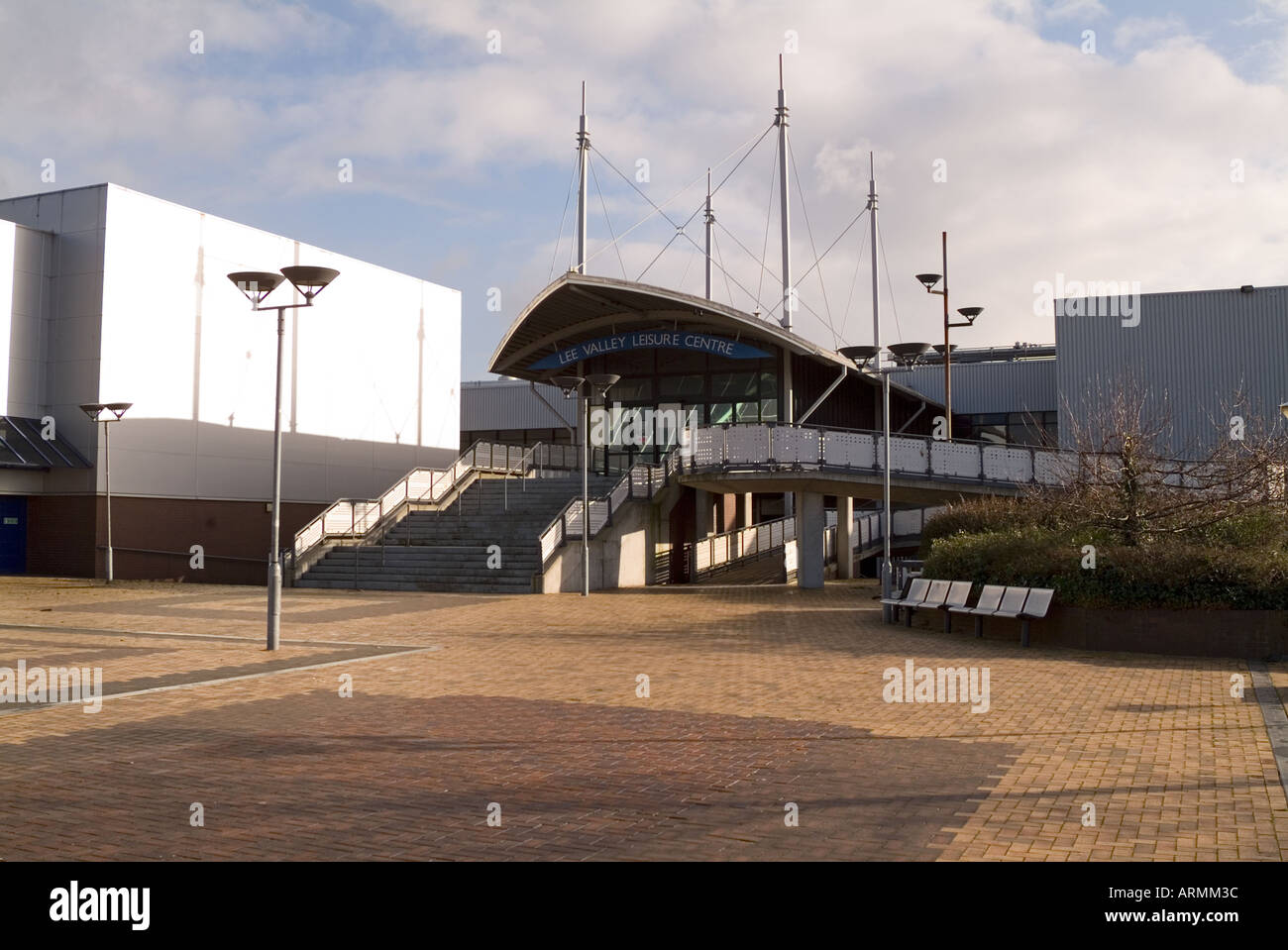 Entrance to the Lee Valley Leisure Center Complex Stock Photo Alamy