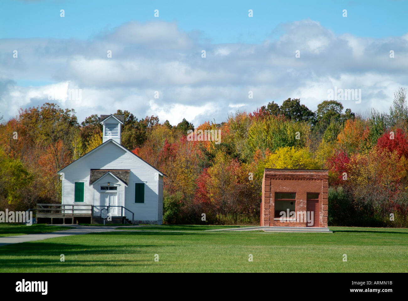 Lynn District number 1 schoolhouse built in 1885 is a one room
