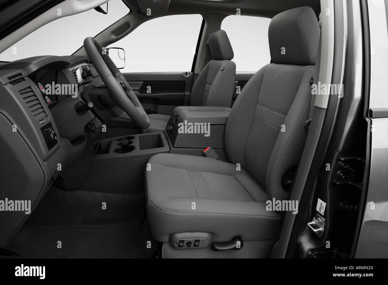 2008 Dodge Ram 3500 SLT in Gray Front seats Stock Photo Alamy