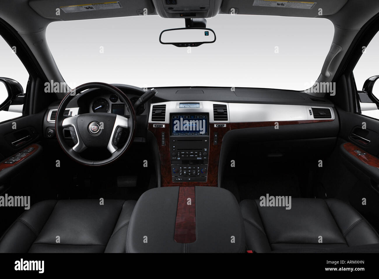 2008 Cadillac Escalade EXT in Black Dashboard, center console, gear