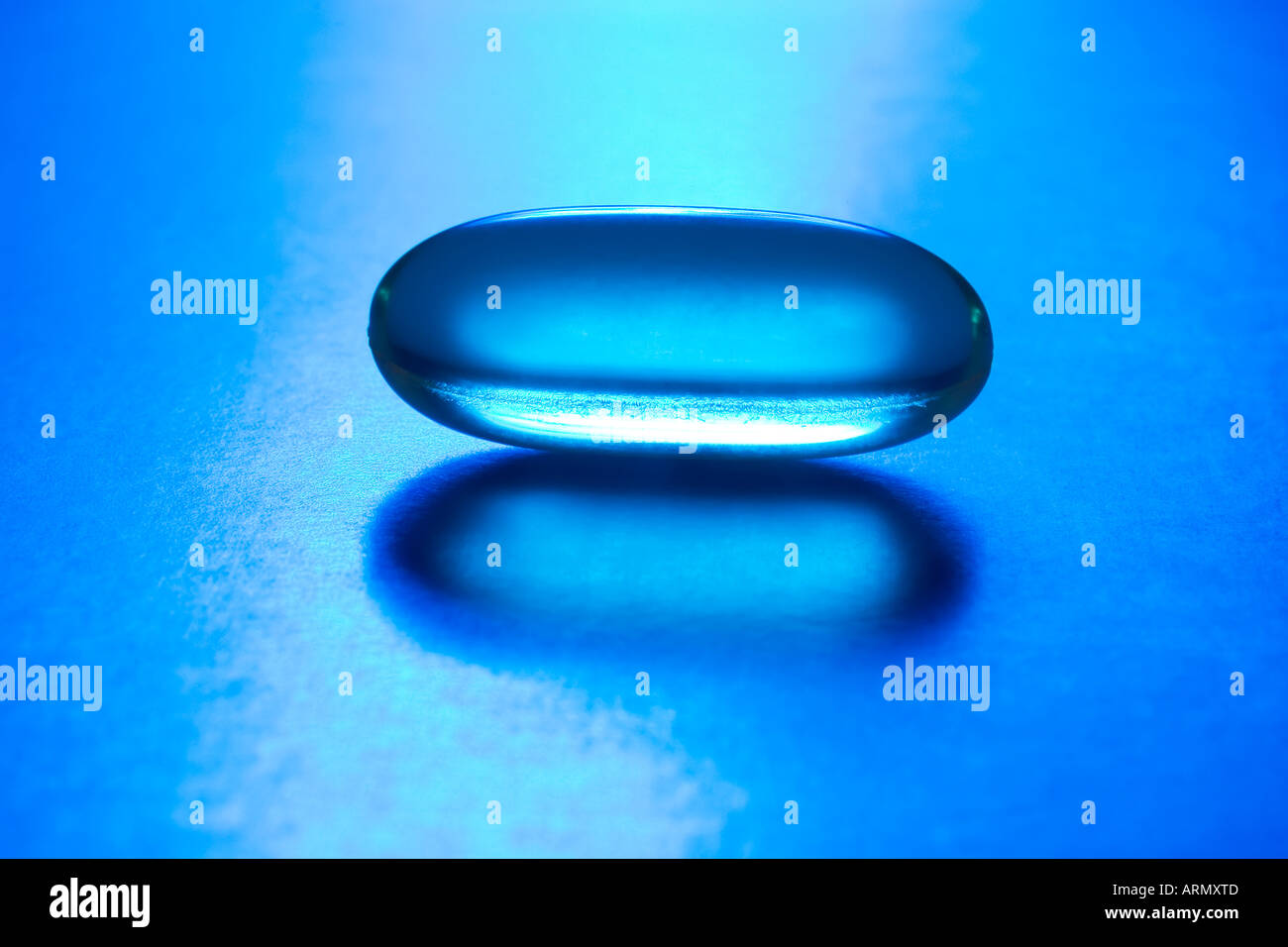 Vitamin E gel tablet Stock Photo Alamy