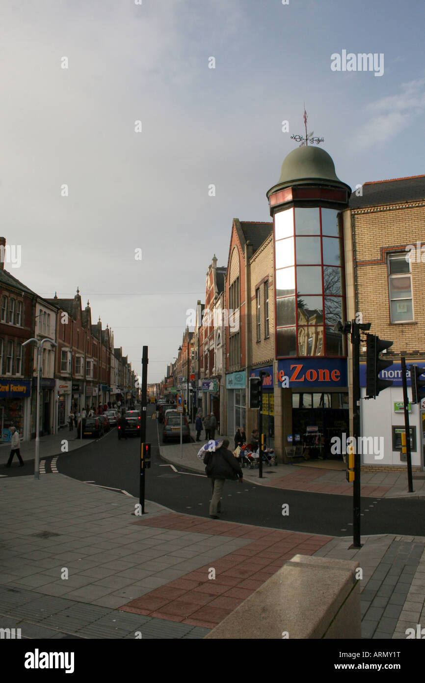 Holton Road Barry Stock Photo Alamy