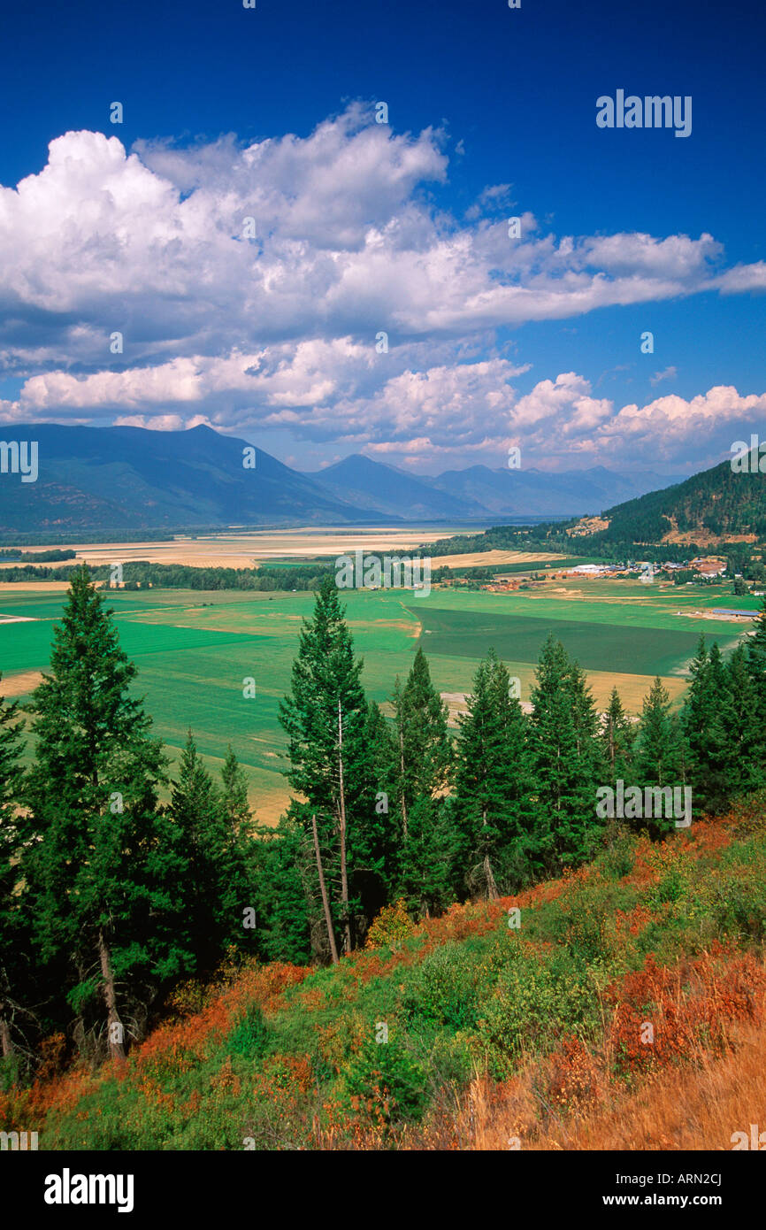 Creston Valley , Kootenays, British Columbia, Canada Stock Photo Alamy
