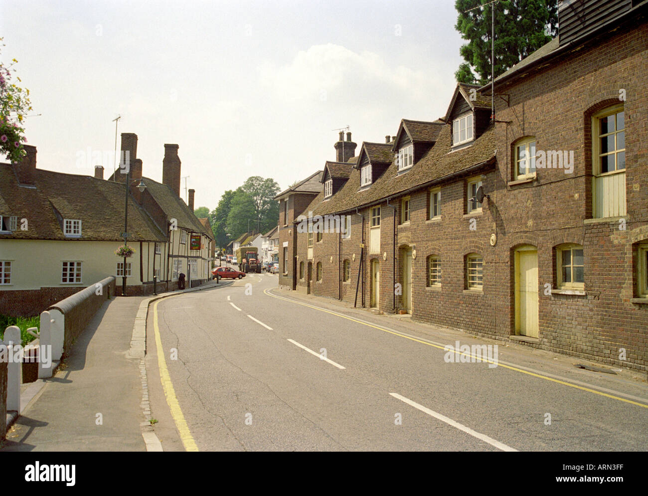 The High Street, Wheathampstead, Hertfordshire, UK Stock Photo