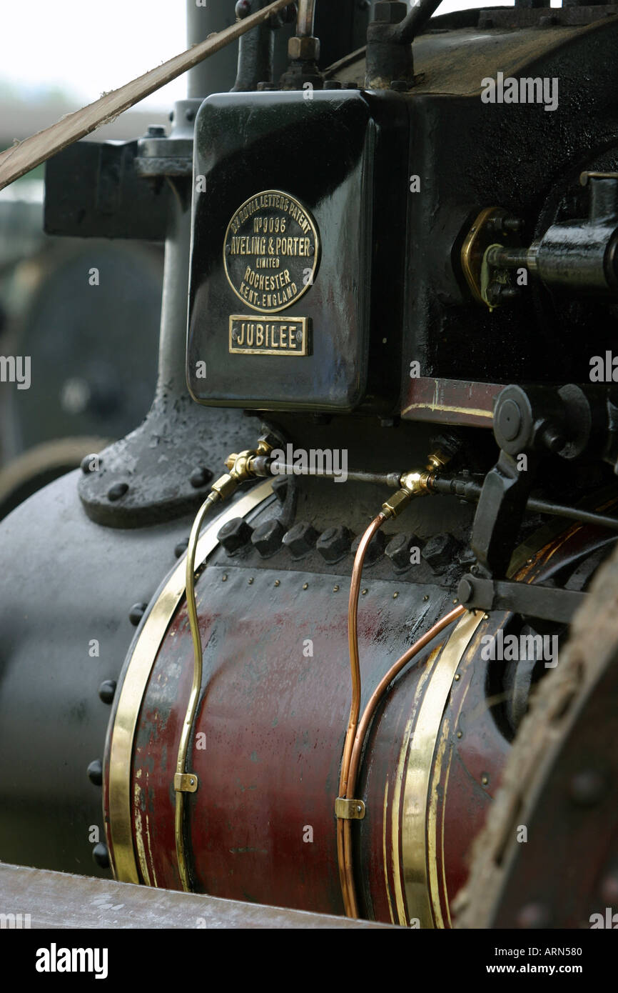 Steam Engine boiler detail Stock Photo - Alamy