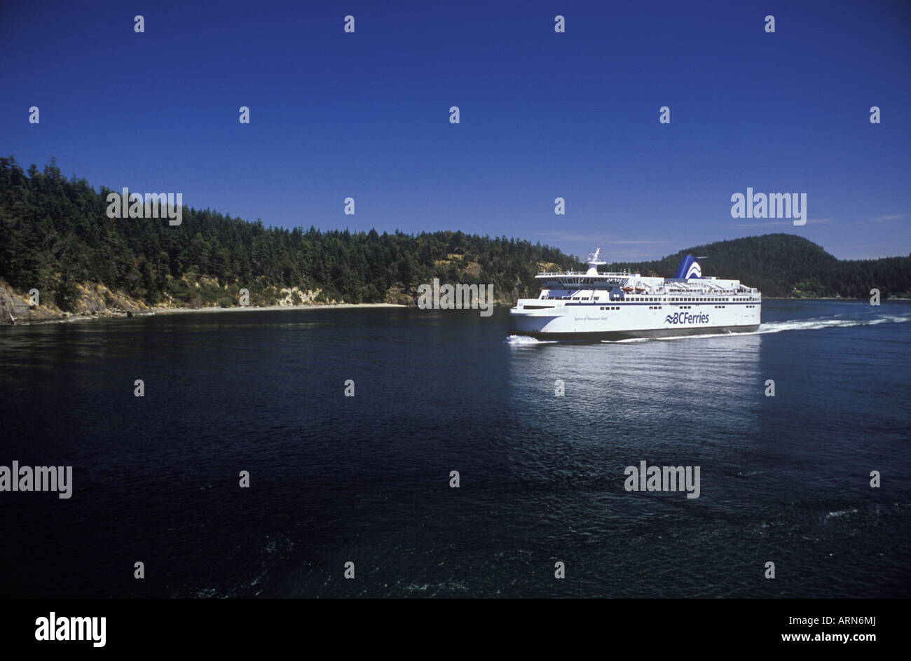 Spirit class vessel on Swartz Bay Tsawwassen route, British Columbia, Canada. Stock Photo