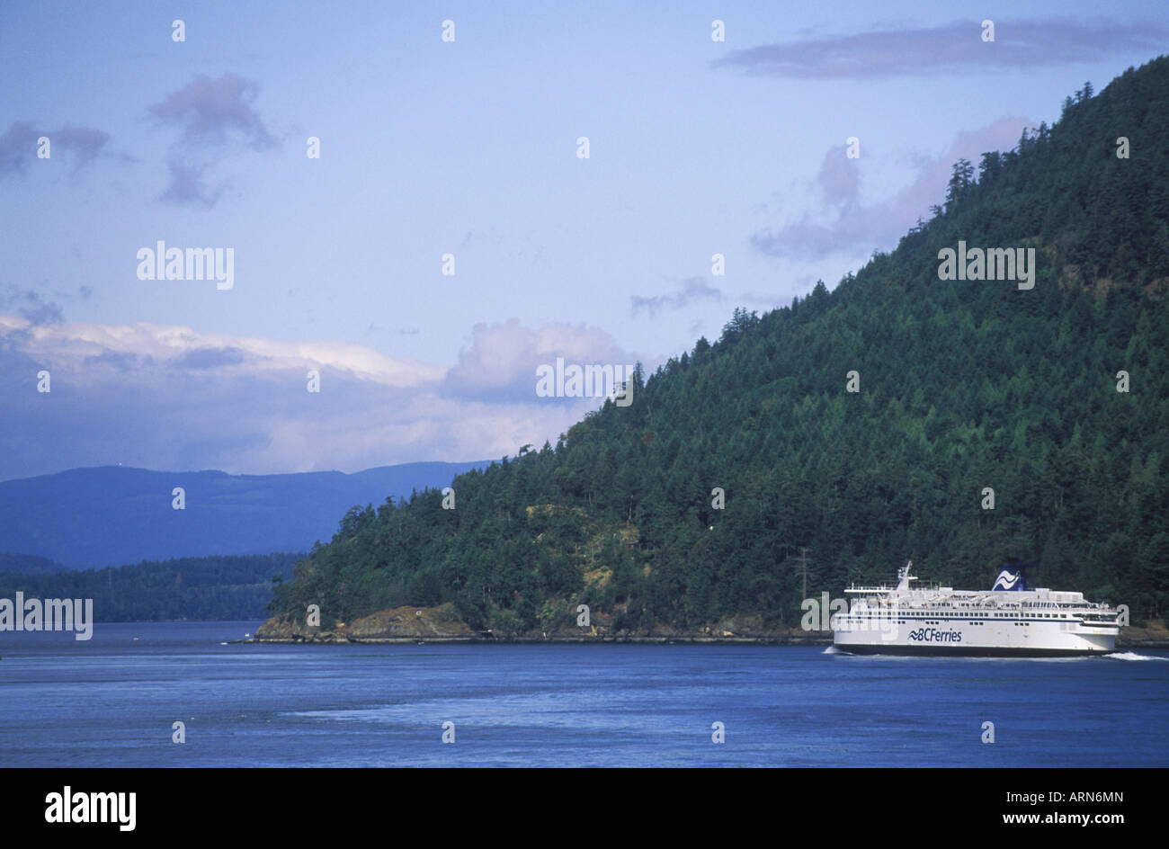 Spirit class vessel on Swartz Bay Tsawwassen route, British Columbia, Canada. Stock Photo