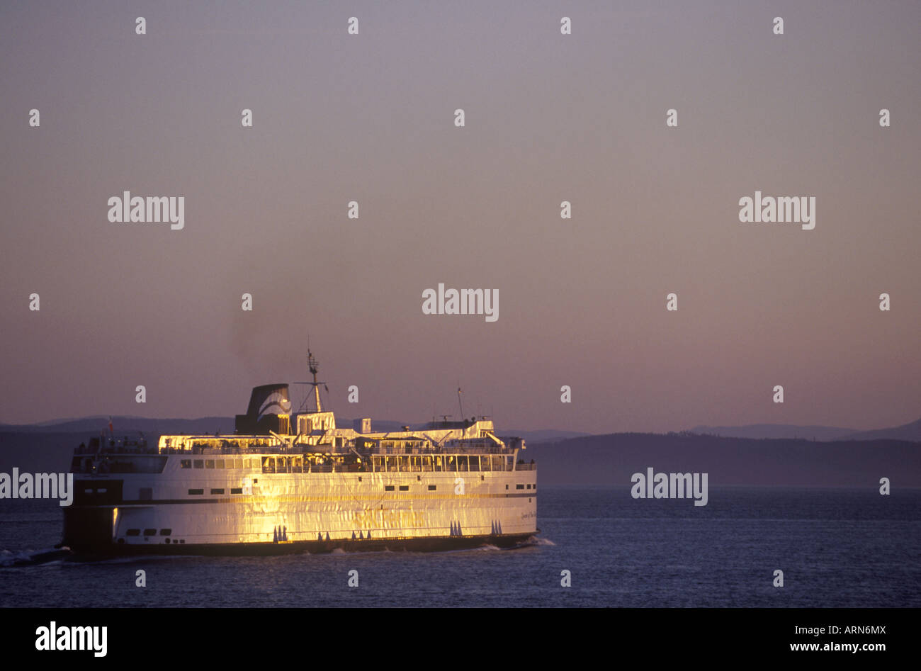 Spirit class vessel on Swartz Bay Tsawwassen route, British Columbia, Canada. Stock Photo