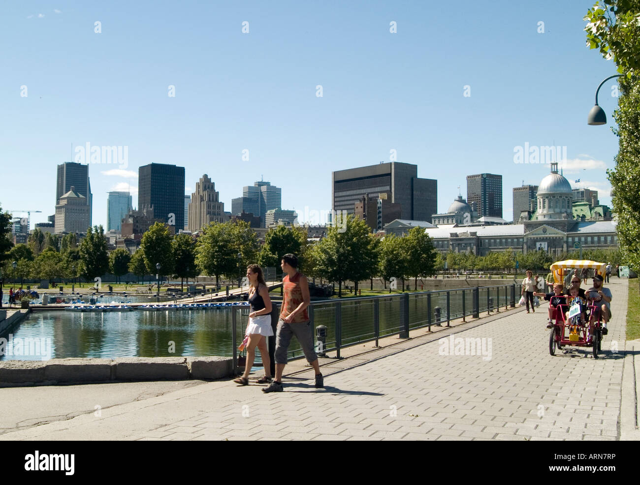 The View Port area of Montreal, Quebec Canada Stock Photo Alamy