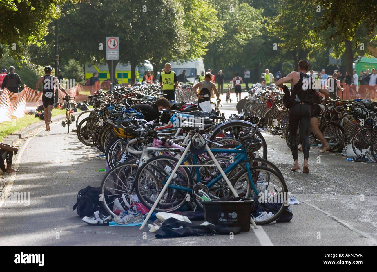 Racing Cycles Used In A Triathlon Race Uk Stock Photo Alamy racing-cycles-used-in-a-triathlon-race-uk-stock-photo-alamy