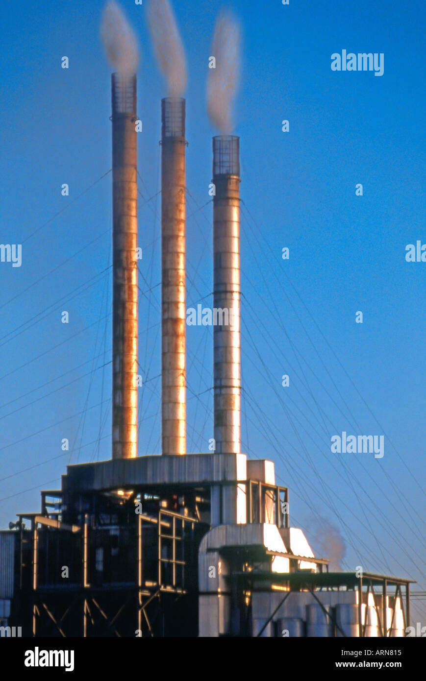 Power plant pollution Stock Photo Alamy