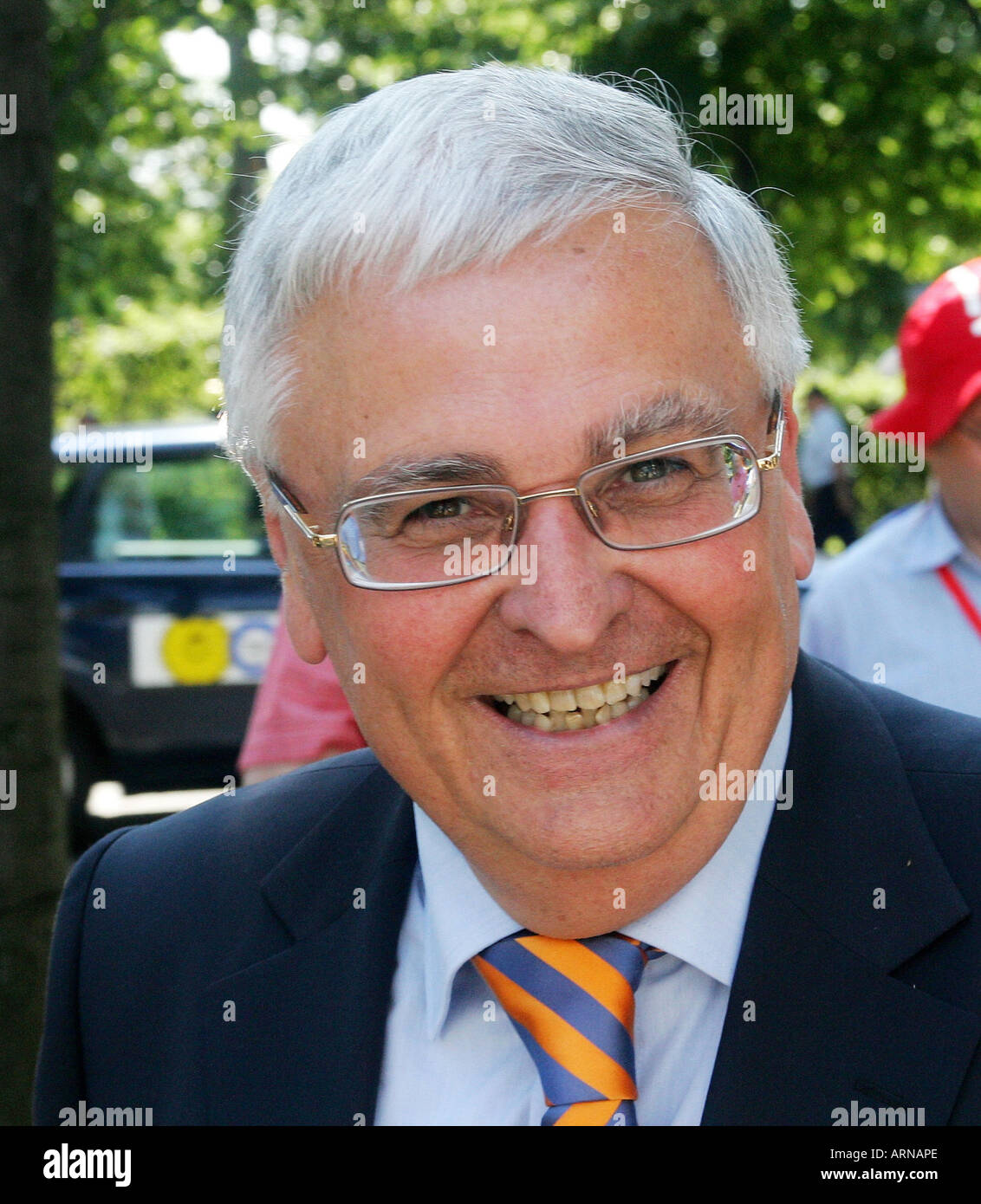 President of the German Football Association Dr. Theo Zwanziger Stock Photo