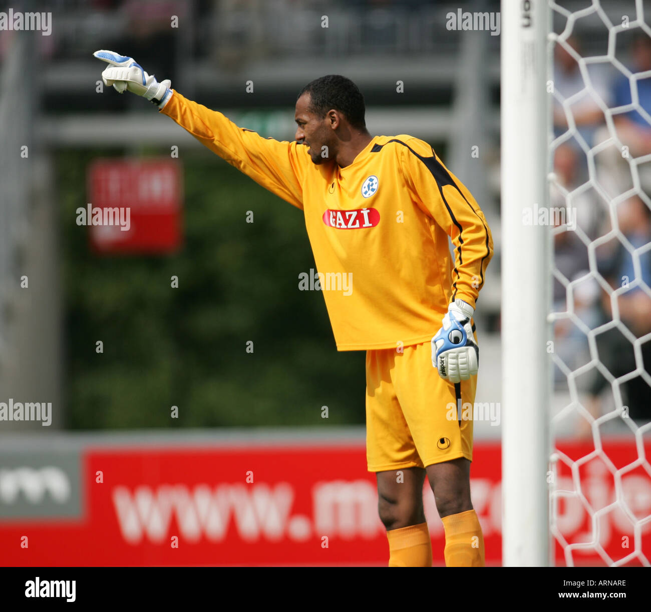 David Yelldell, goal-keeper of the Stuttgarter Kickers Stock Photo - Alamy