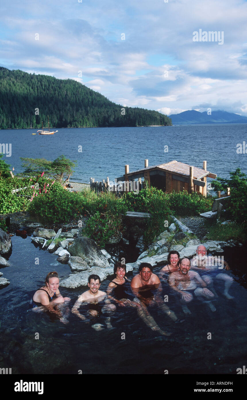 Queen Charlotte Islands, (Haida Gwaii), Hot Spring Island (Gandll K'in