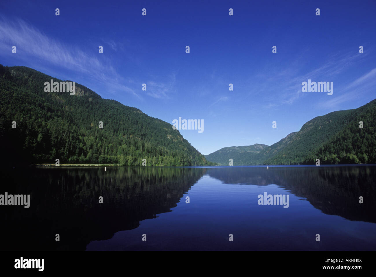 Cameron Lake, Vancouver Island, British Columbia, Canada Stock Photo