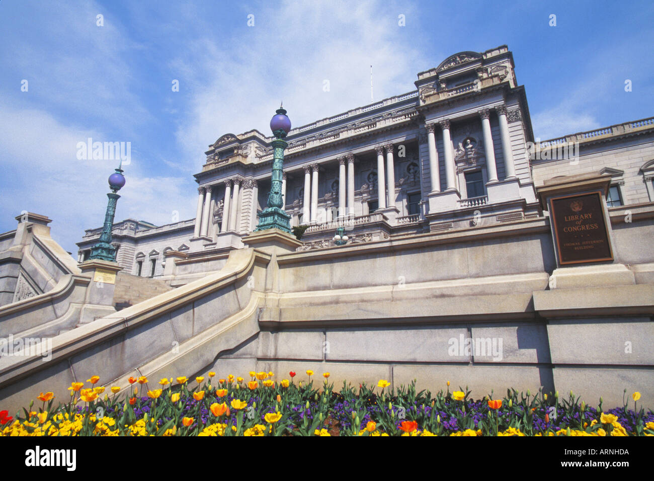USA United States of America Washington DC Library Of Congress Stock ...