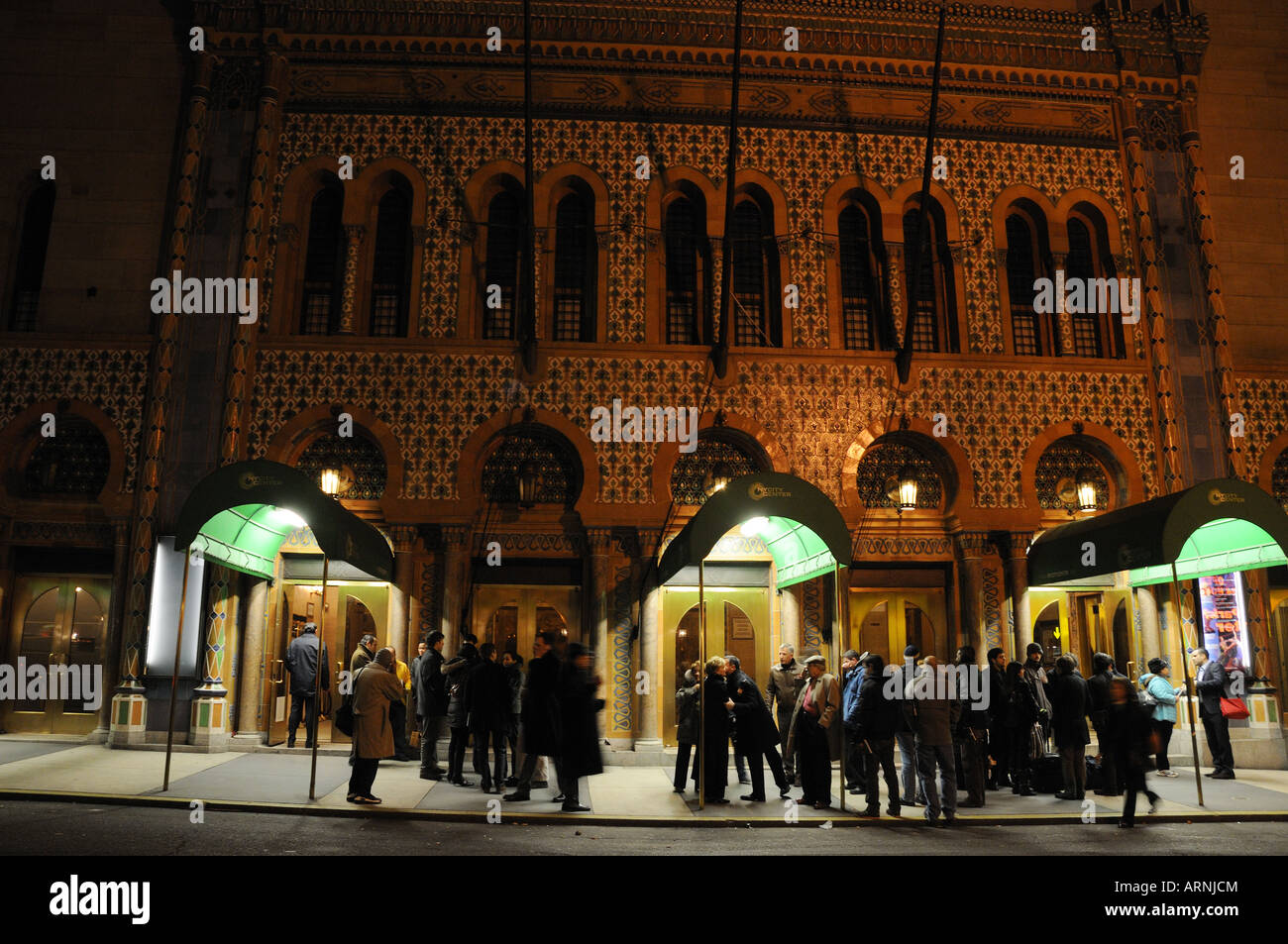 New York City Center Theater is used for music and dance performances ...