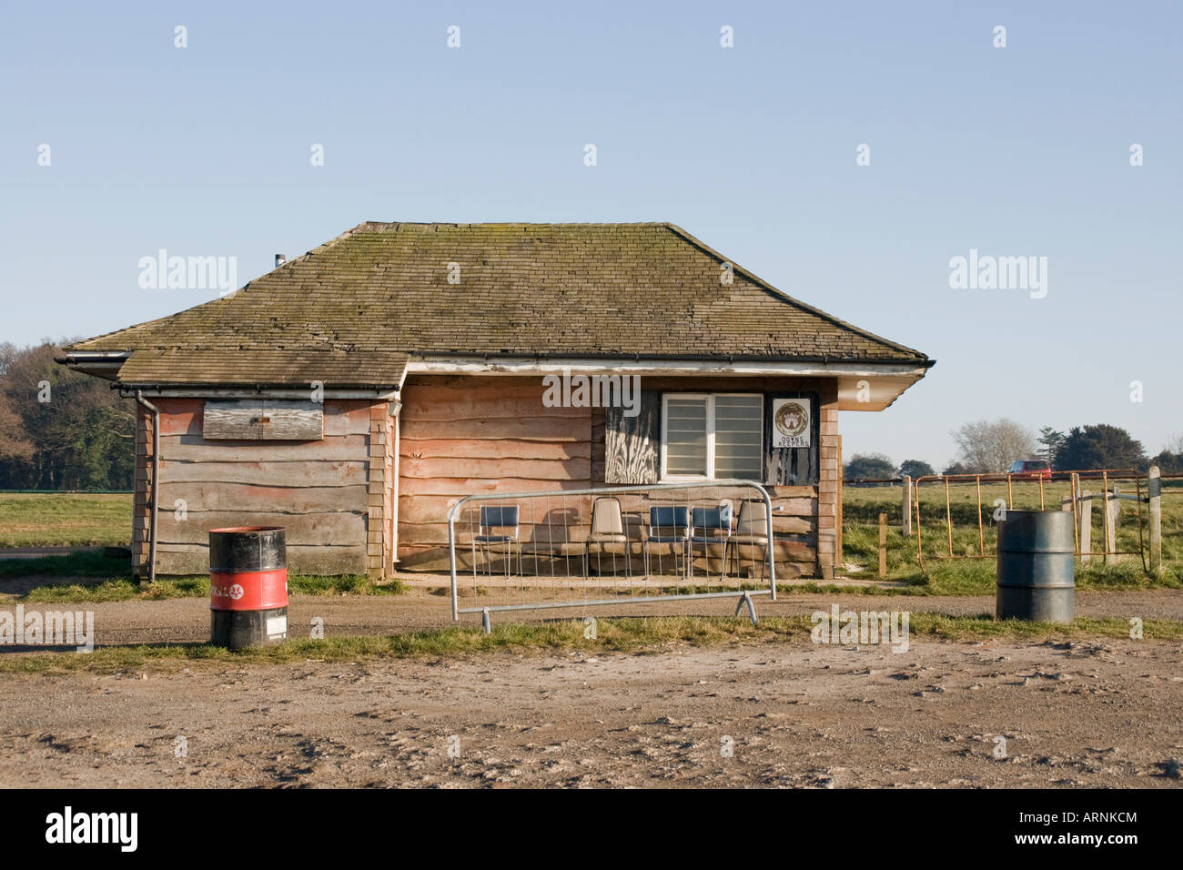 Downs Keepers Hut at Epsom Stock Photo Alamy