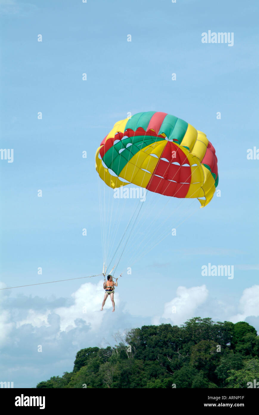 parasailing, parachute, watersports, extreme, sport, fun ...