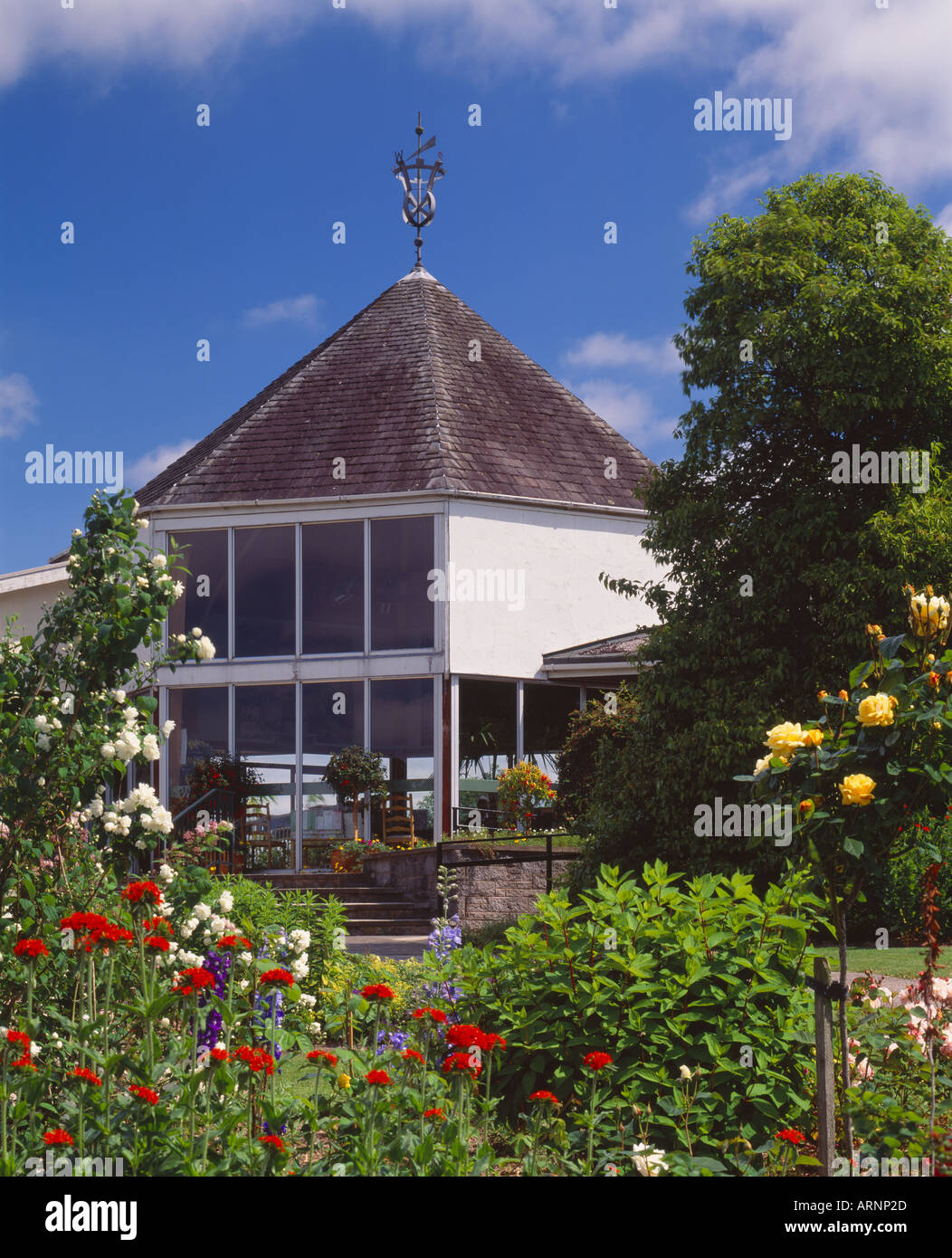 The Visitor Centre at Threave Garden, Castle Douglas, Dumfries and