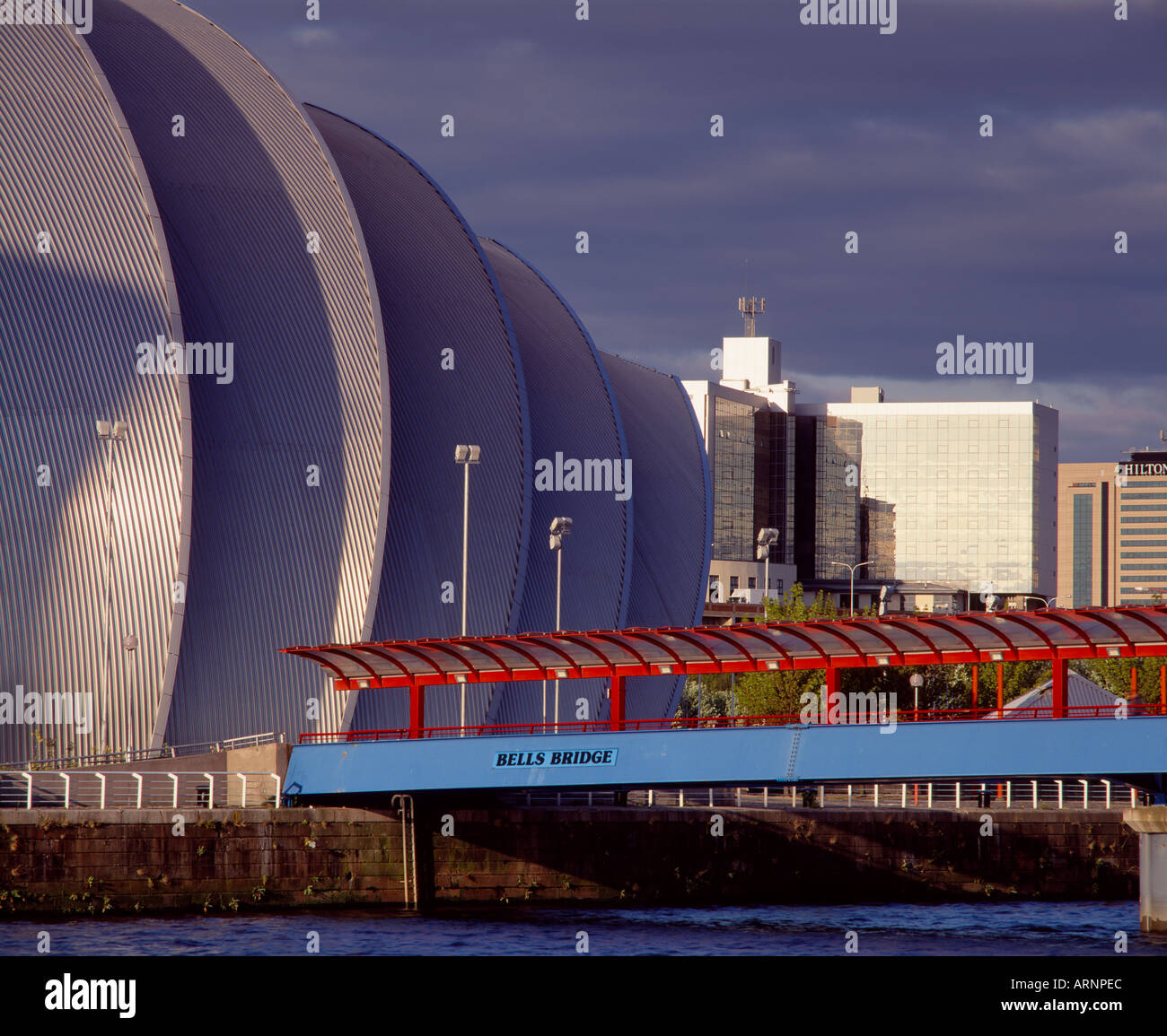 The Scottish Exhibition and Conference Centre and the Bells Bridge ...