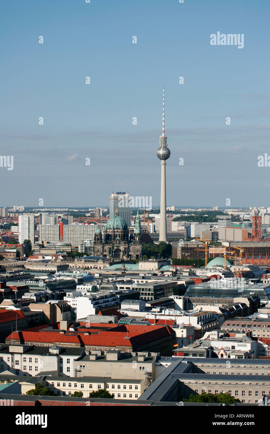 Aerial view of Berlin from Potsdamer Platz in Germany Stock Photo - Alamy