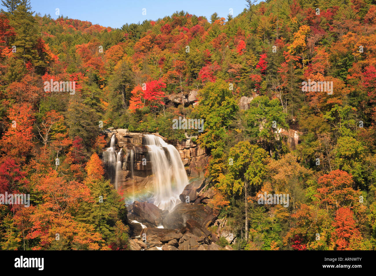 Whitewater Falls, Sapphire, North Carolina, USA Stock Photo Alamy
