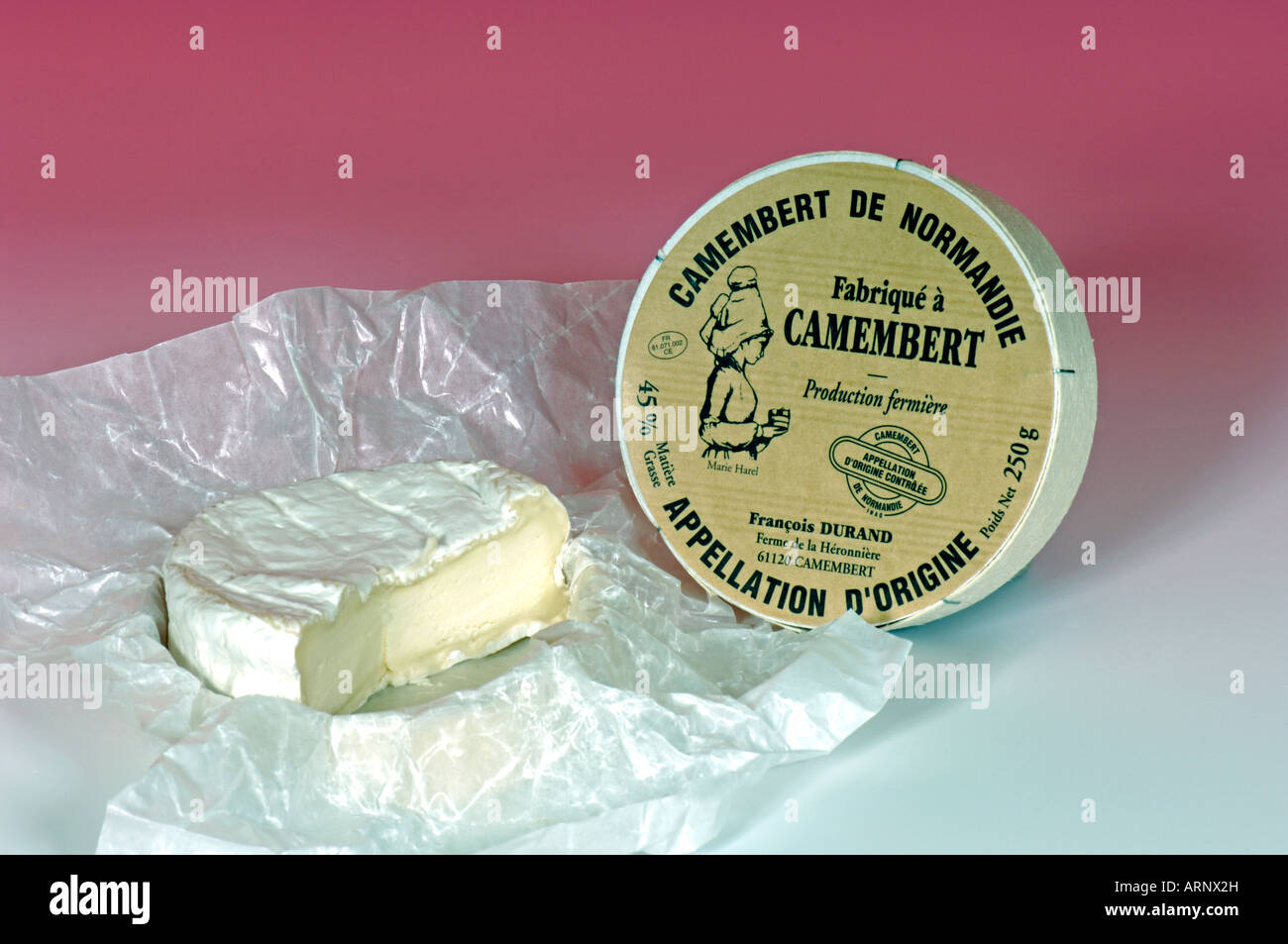 Camembert cheese made in Normandy, France Stock Photo Alamy