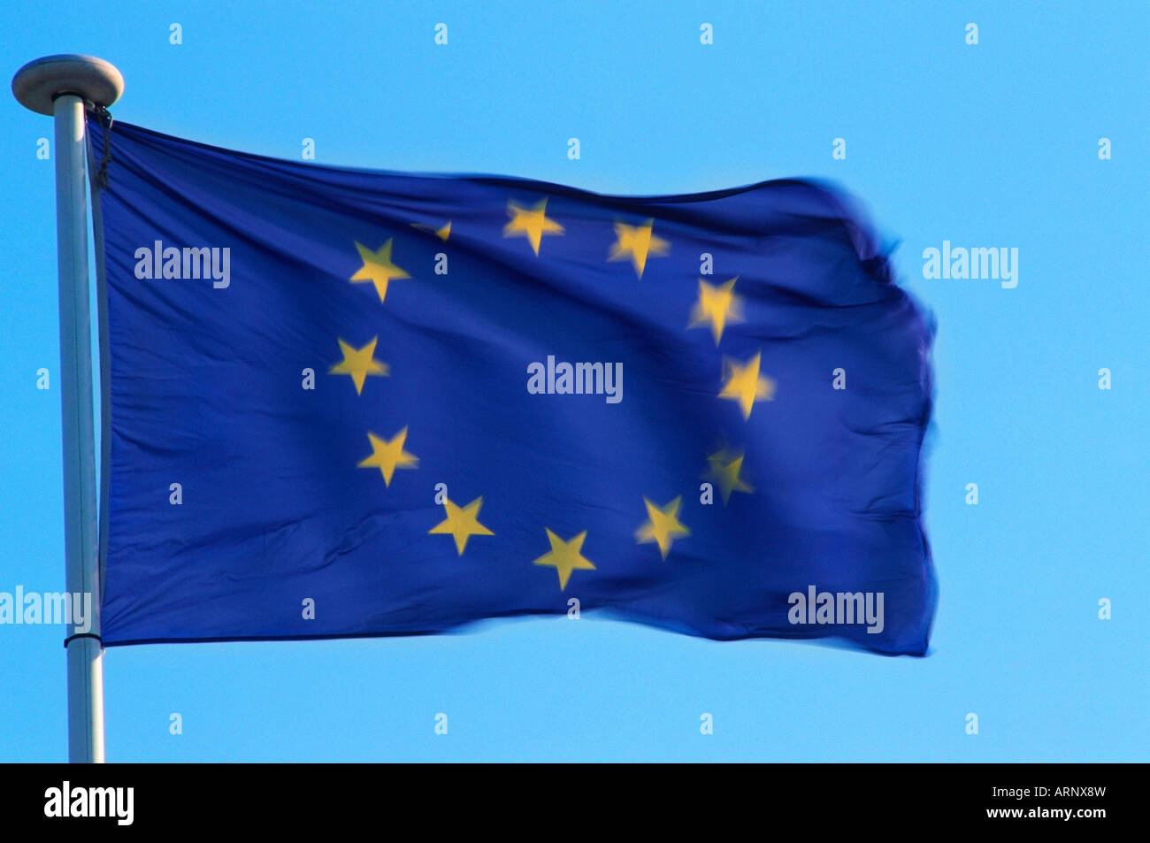 Flag of EEC (European Economic Community) Stock Photo
