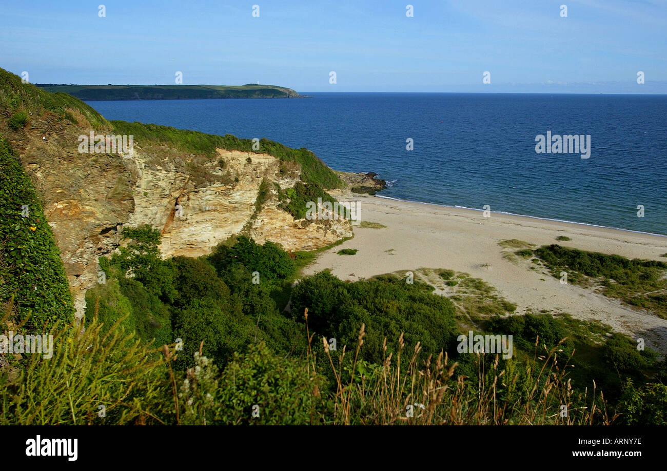 Carlyon Bay near St.Austell Cornwall UK Stock Photo Alamy