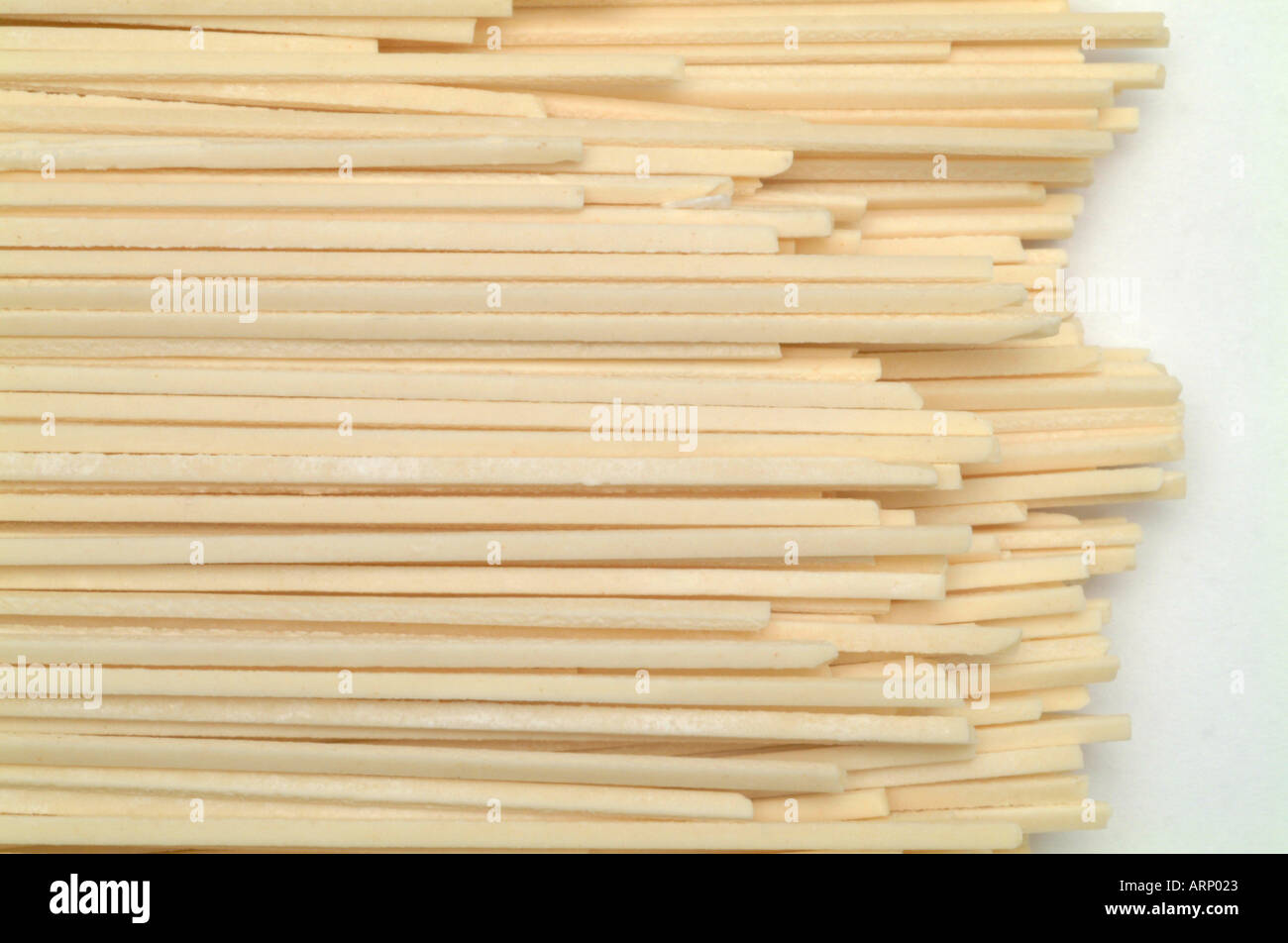 Spaghetti Chinese oriental uncooked rice noodle pasta Stock Photo Alamy
