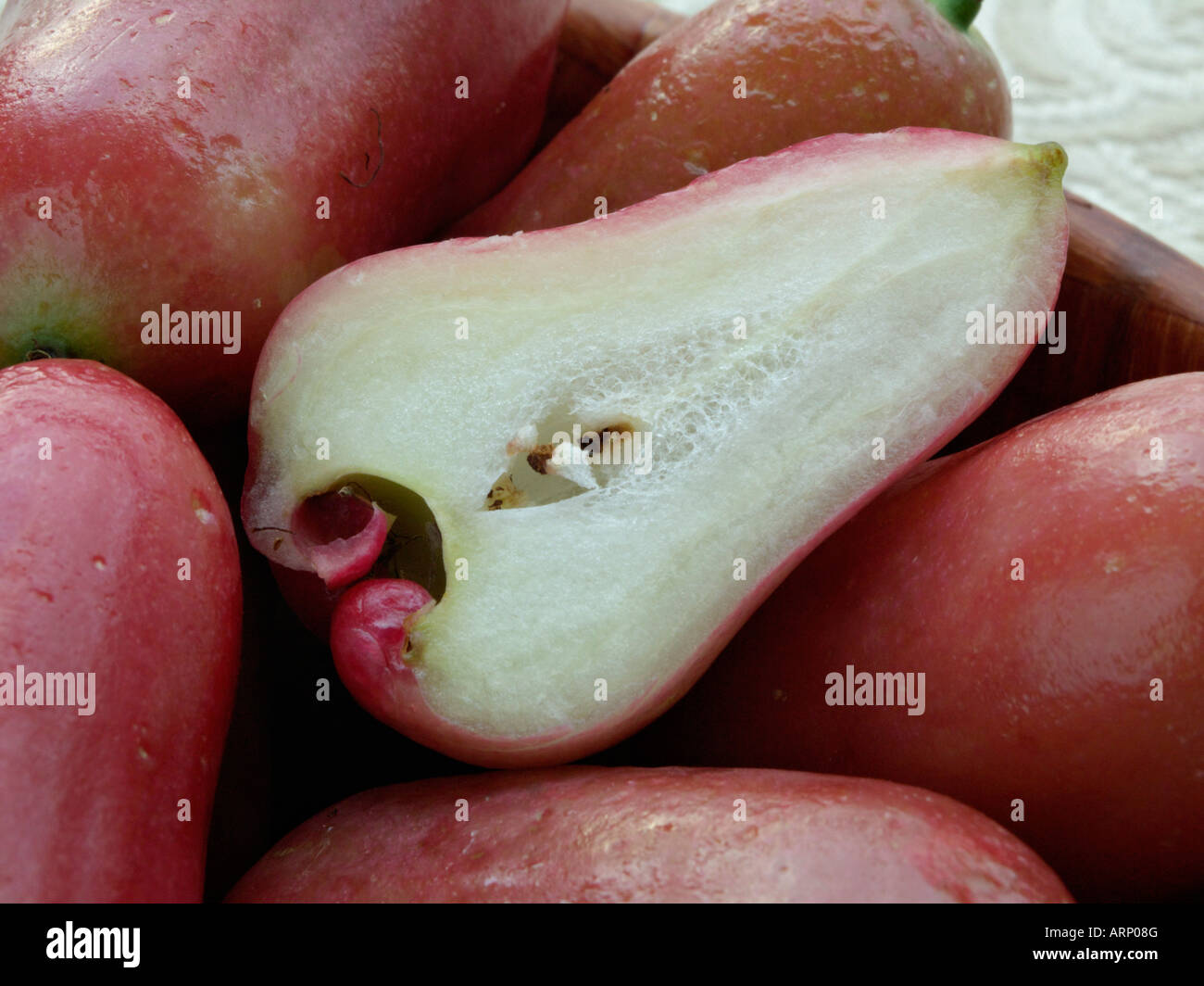 Water apple (Syzygium aqueum) Stock Photo
